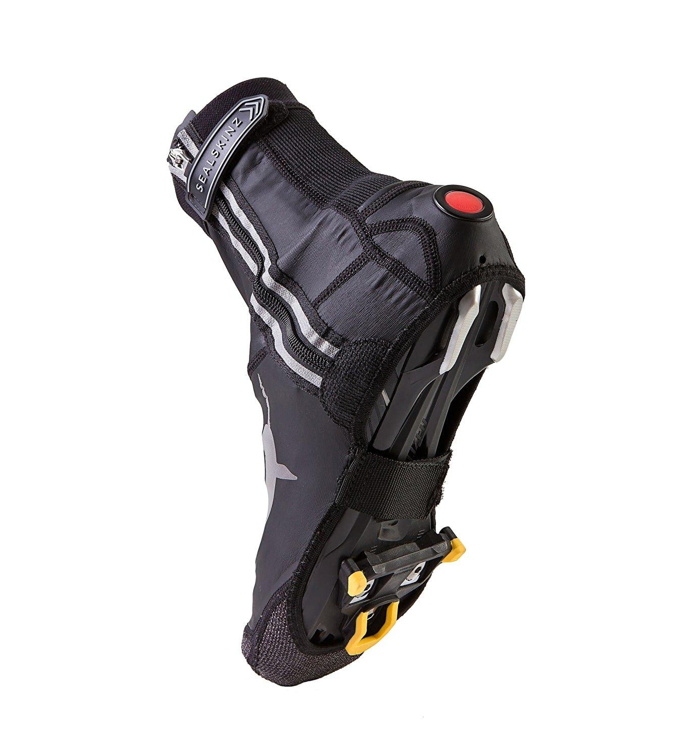 Sealskinz Lightweight Halo Flashing Overshoe Road Cycling