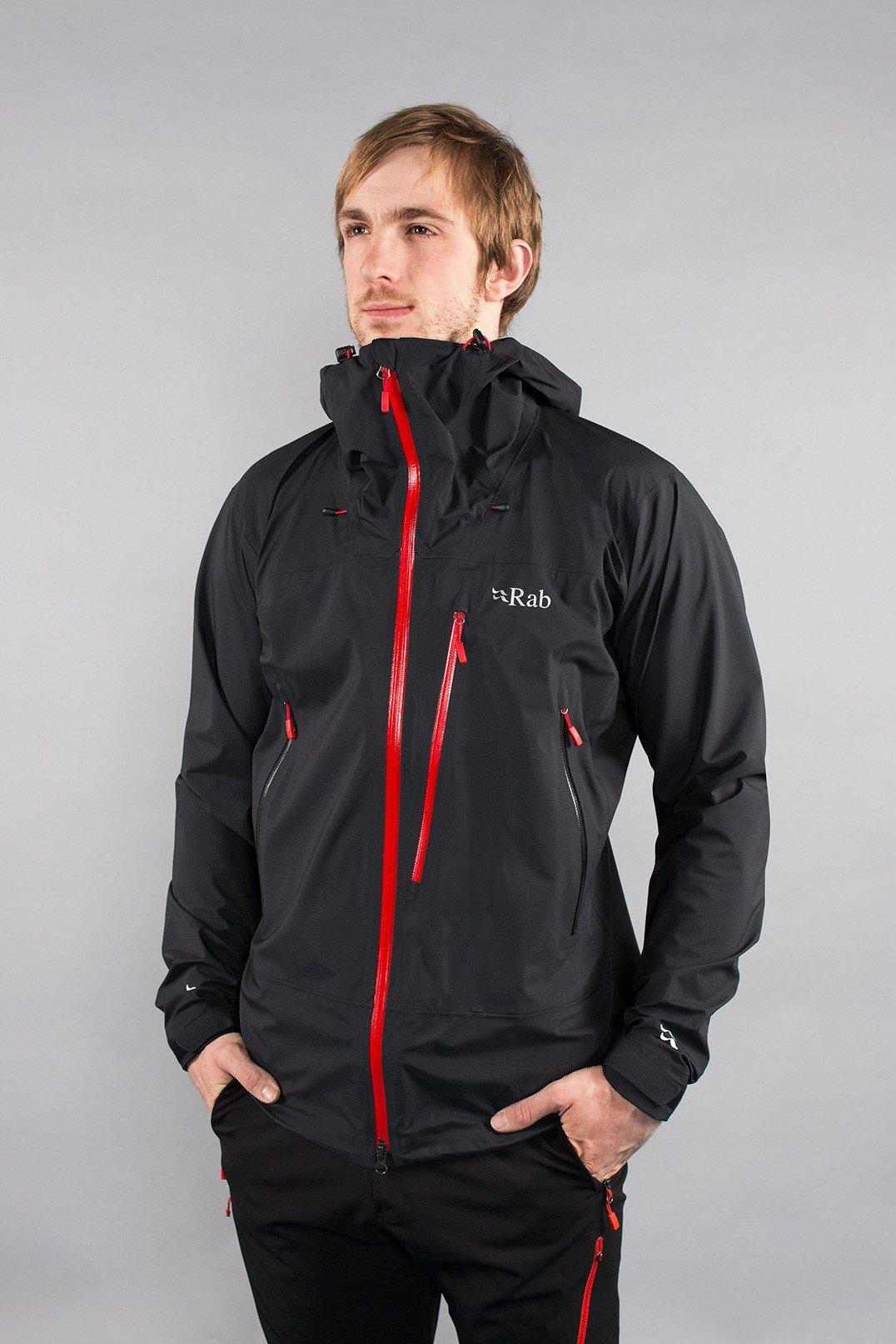 Rab firewall store jacket black