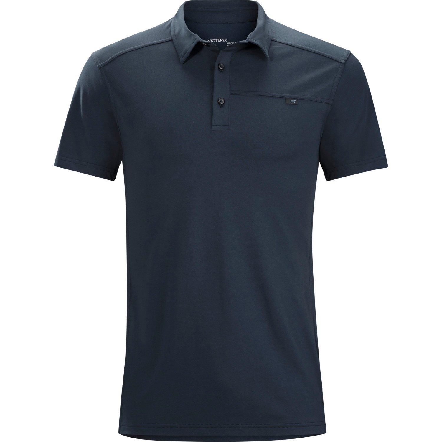 Men's Arcteryx Captive Short Sleeve Polo Admiral
