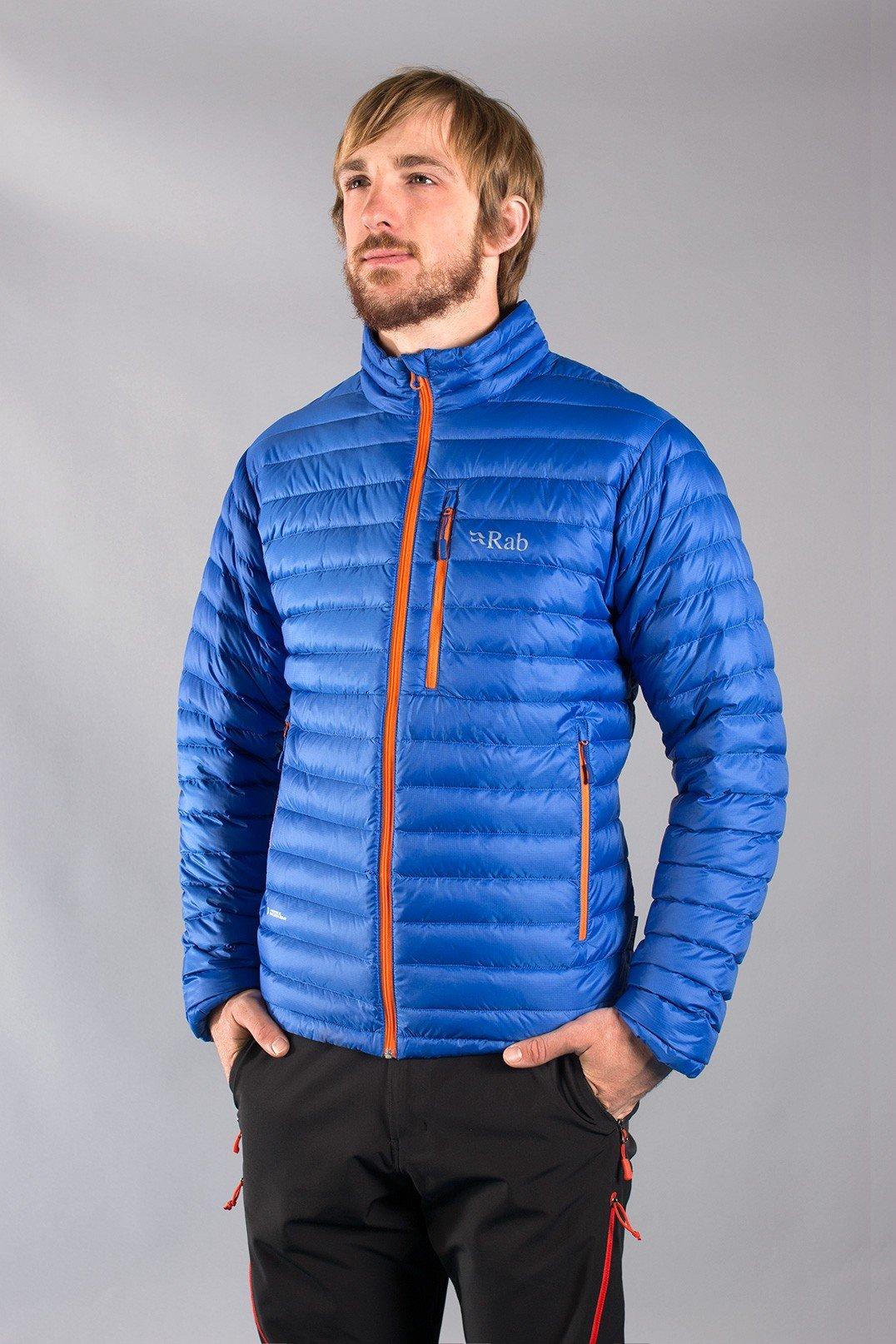 Rab blue and orange jacket sale