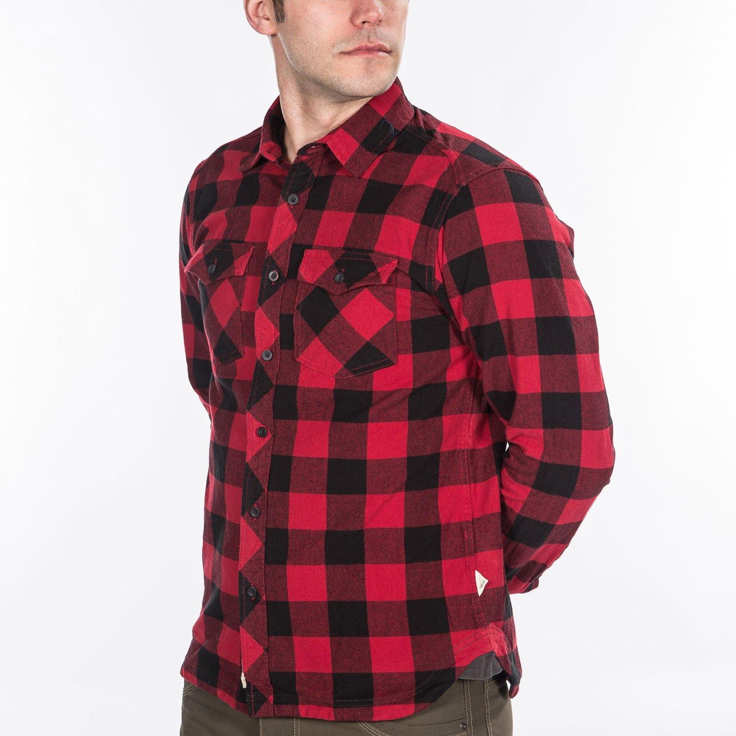 Rab Boundary Shirt for Men - Autumn Red