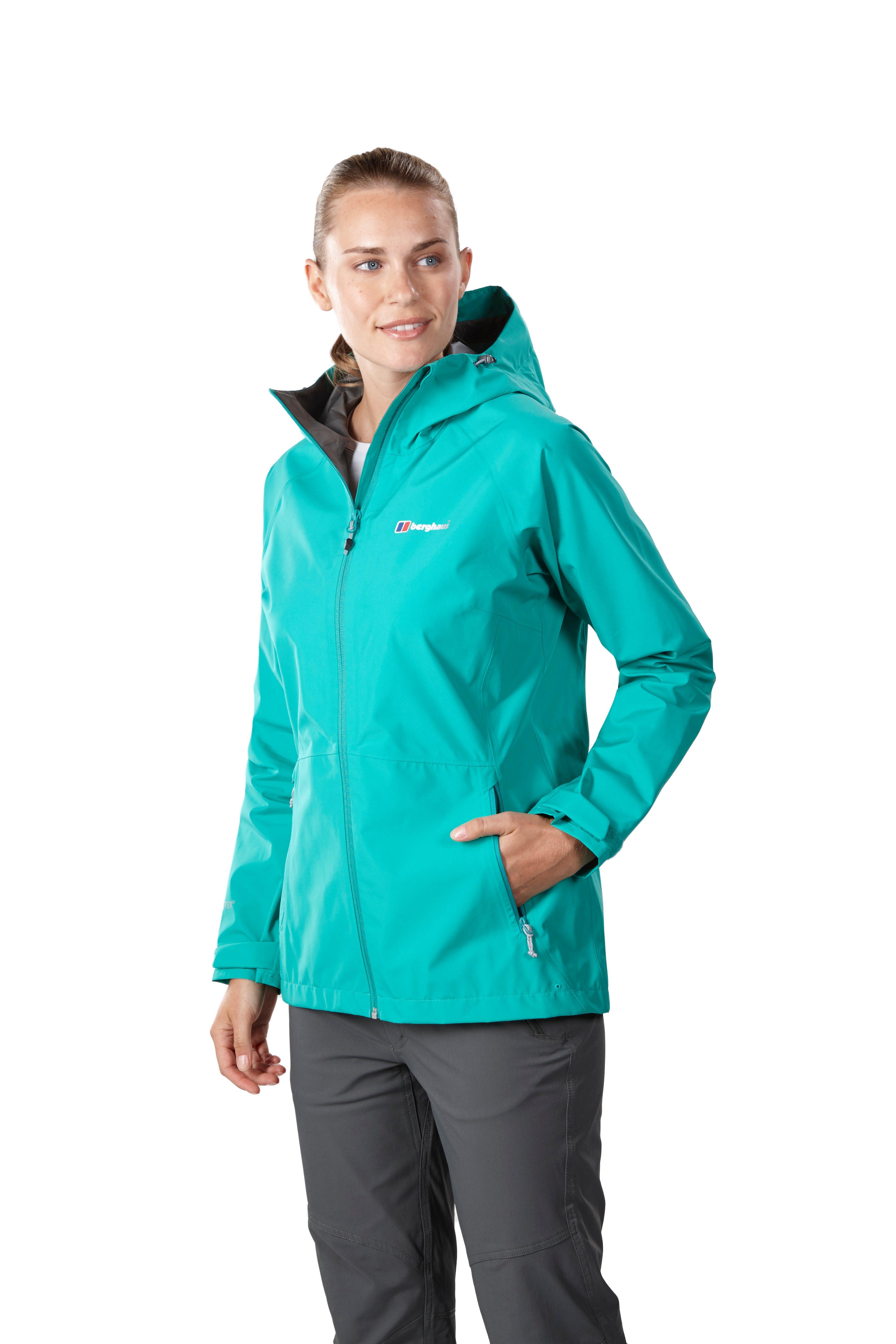 Berghaus Gore Tex Paclite Jacket Womens Deep Green
