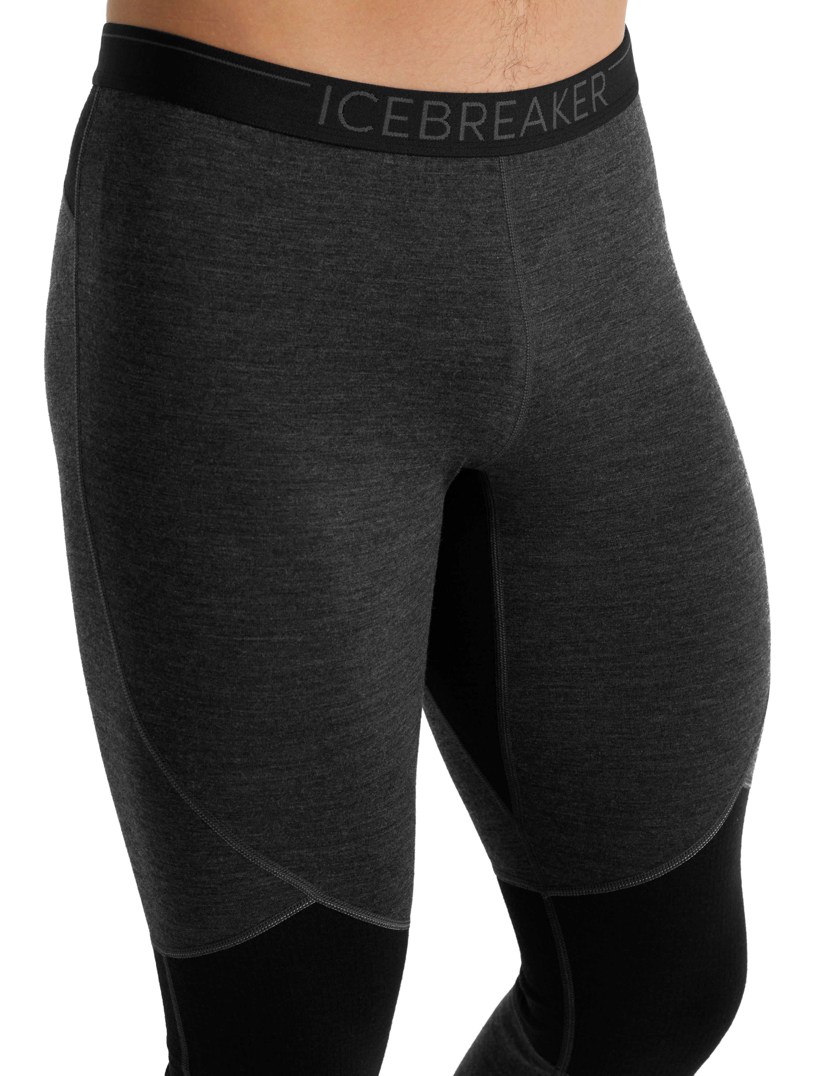 Icebreaker Men's BodyfitZone Merino 260 Zone 3/4 Thermal Leggings, Men's  Baselayers