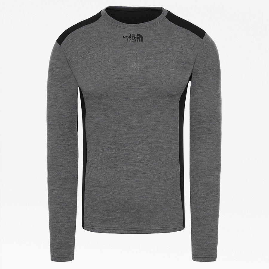 Men's The North Face Easy Long Sleeve Crew Neck Base Layers Tiso UK