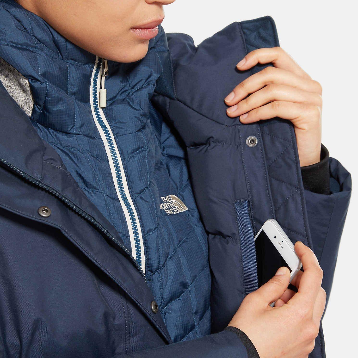 North face store ancha parka navy