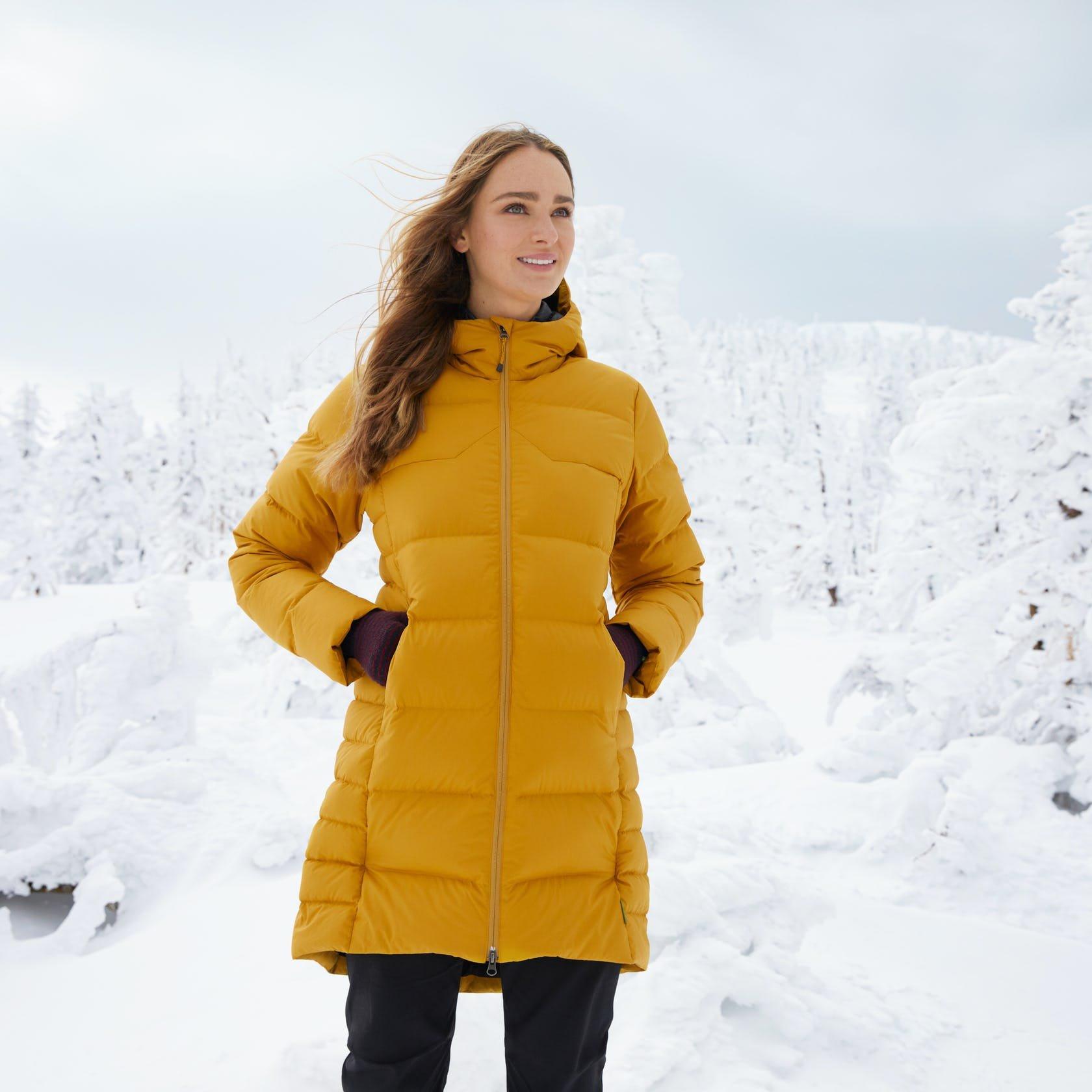 Women's Epiq 600 Down Coat - Yellow