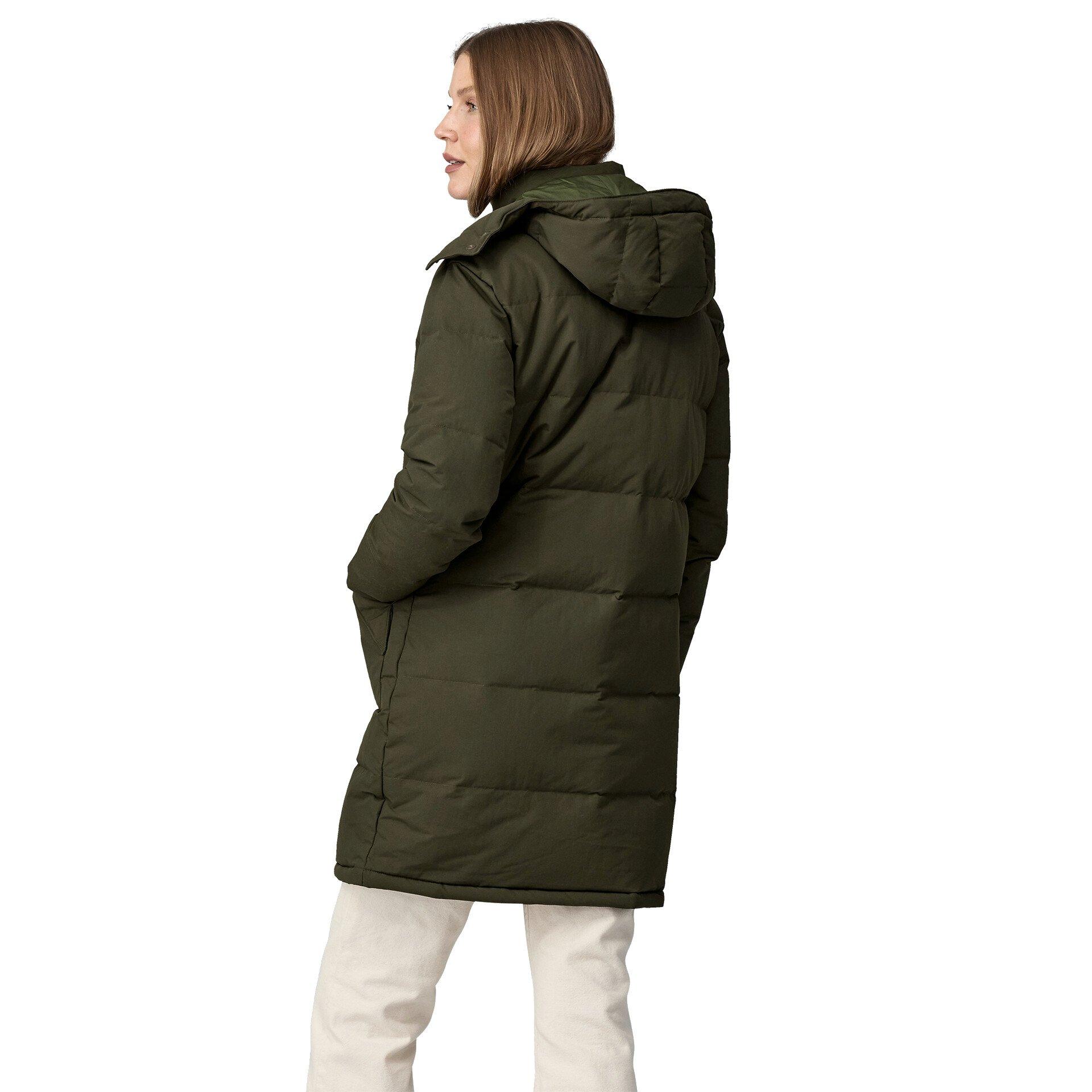 Patagonia Women s Downdrift Parka Green Tiso