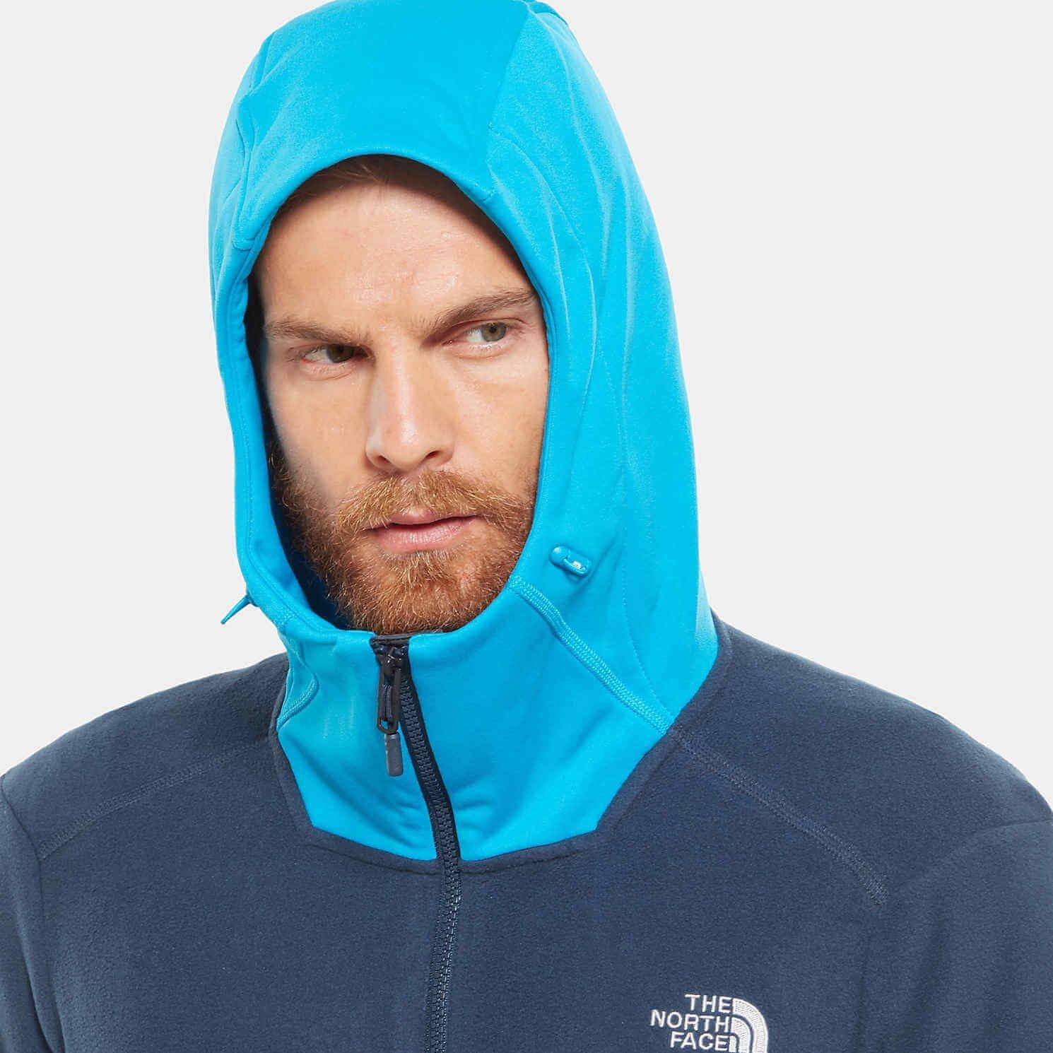 North face impendor sale grid hoodie