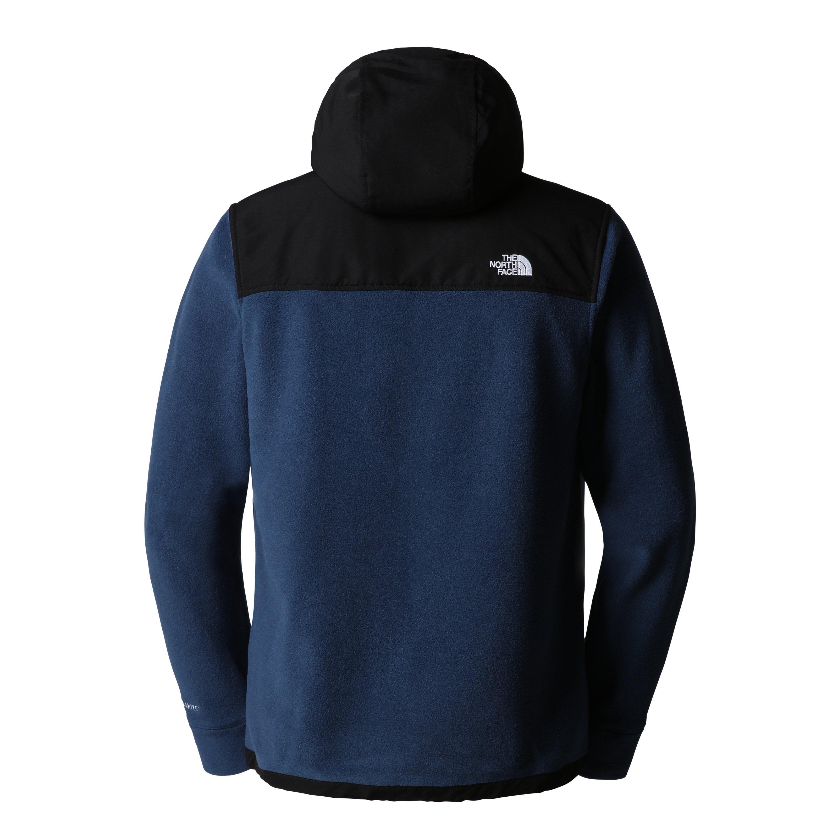 Black north face fleece hot sale mens