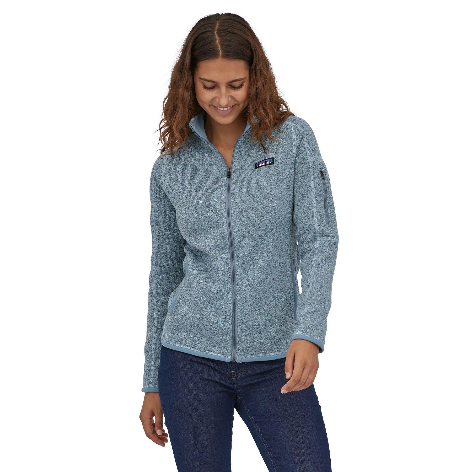 Patagonia Women s Better Sweater Jacket Light Blue Tiso