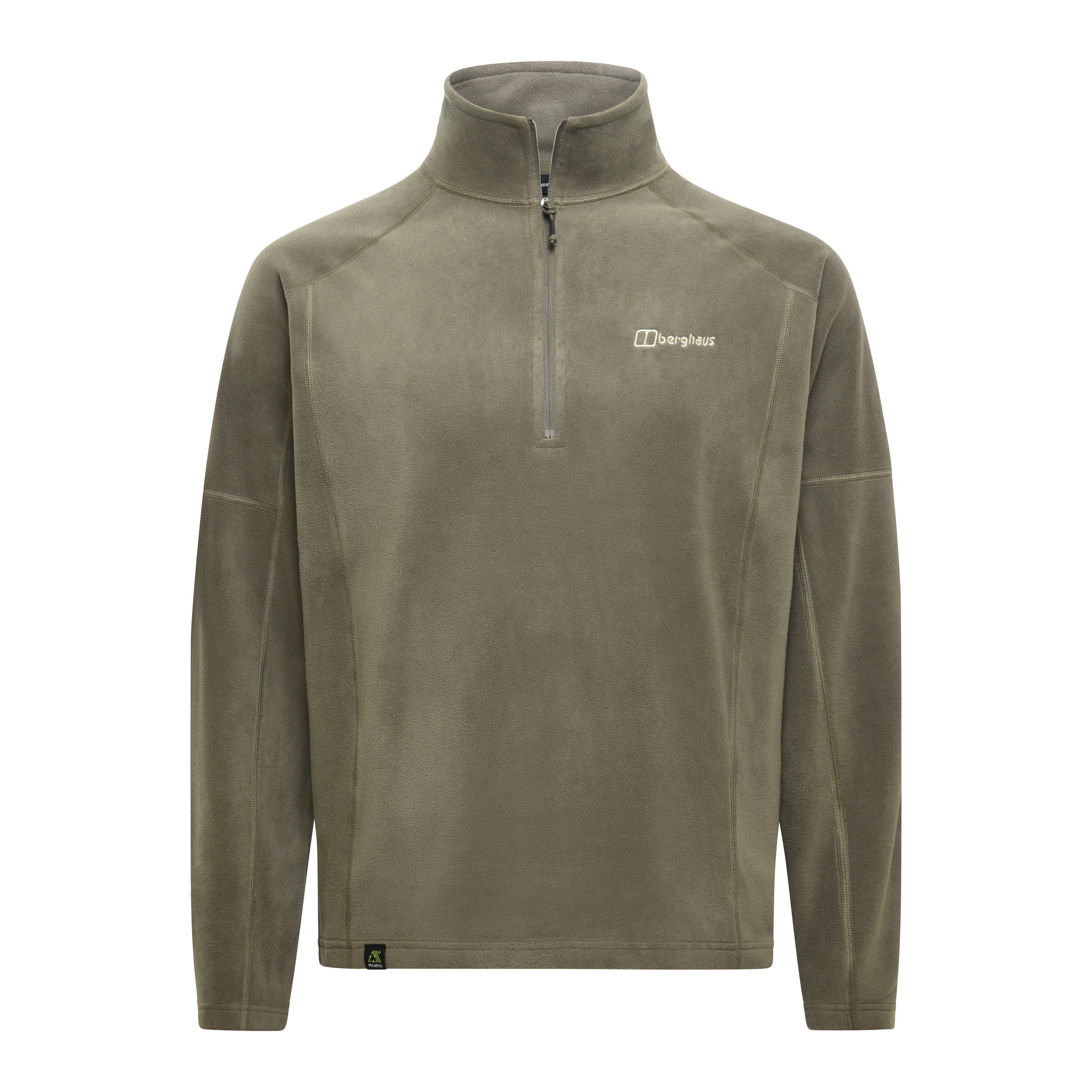 Berghaus Men s Hartsop Eco Half Zip Fleece Green Tiso