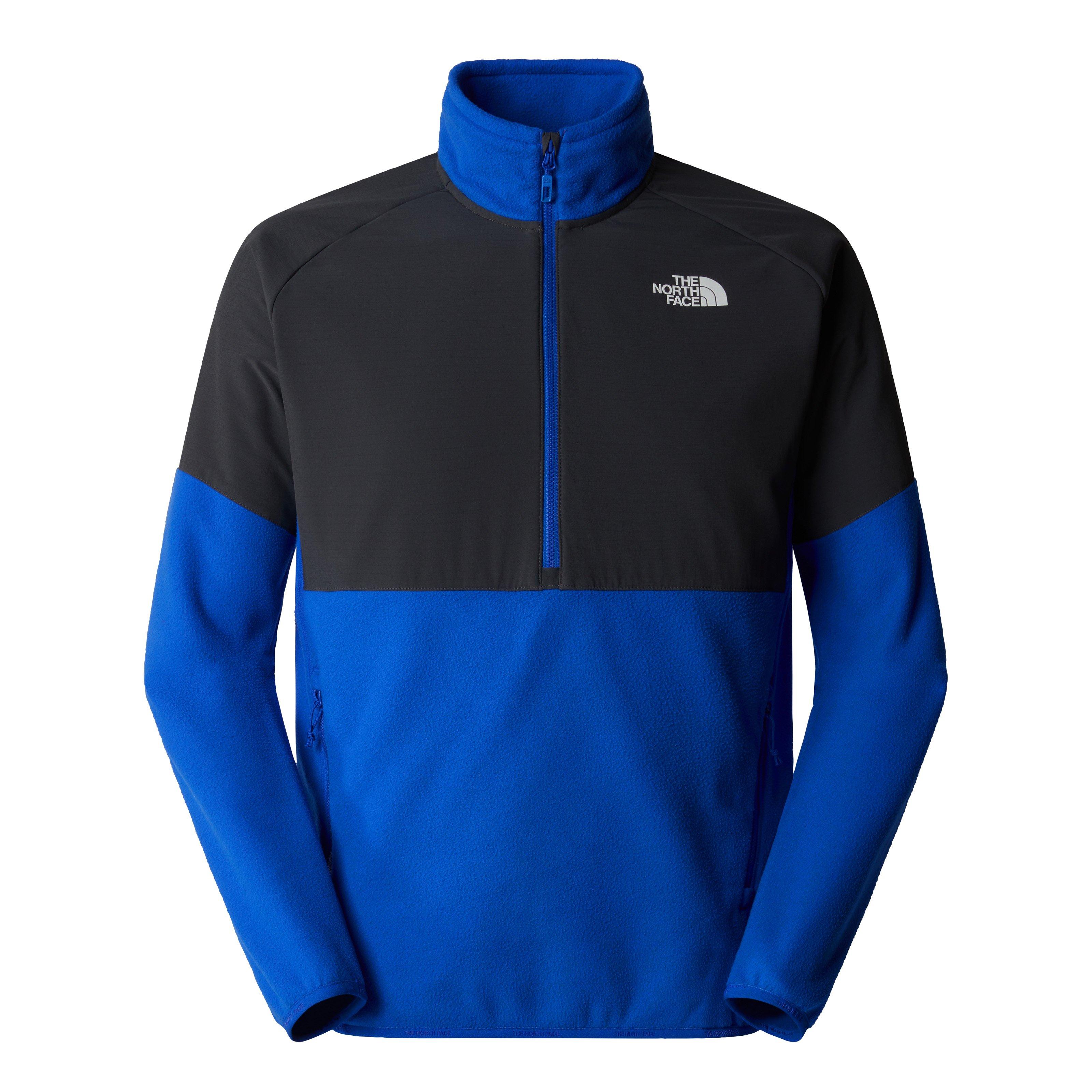 North face half zip fleece pullover mens on sale