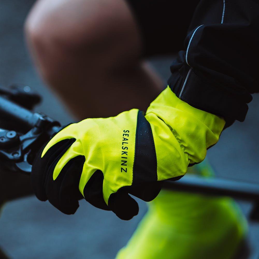 Sealskinz Waterproof All Weather Cycling Glove Yellow