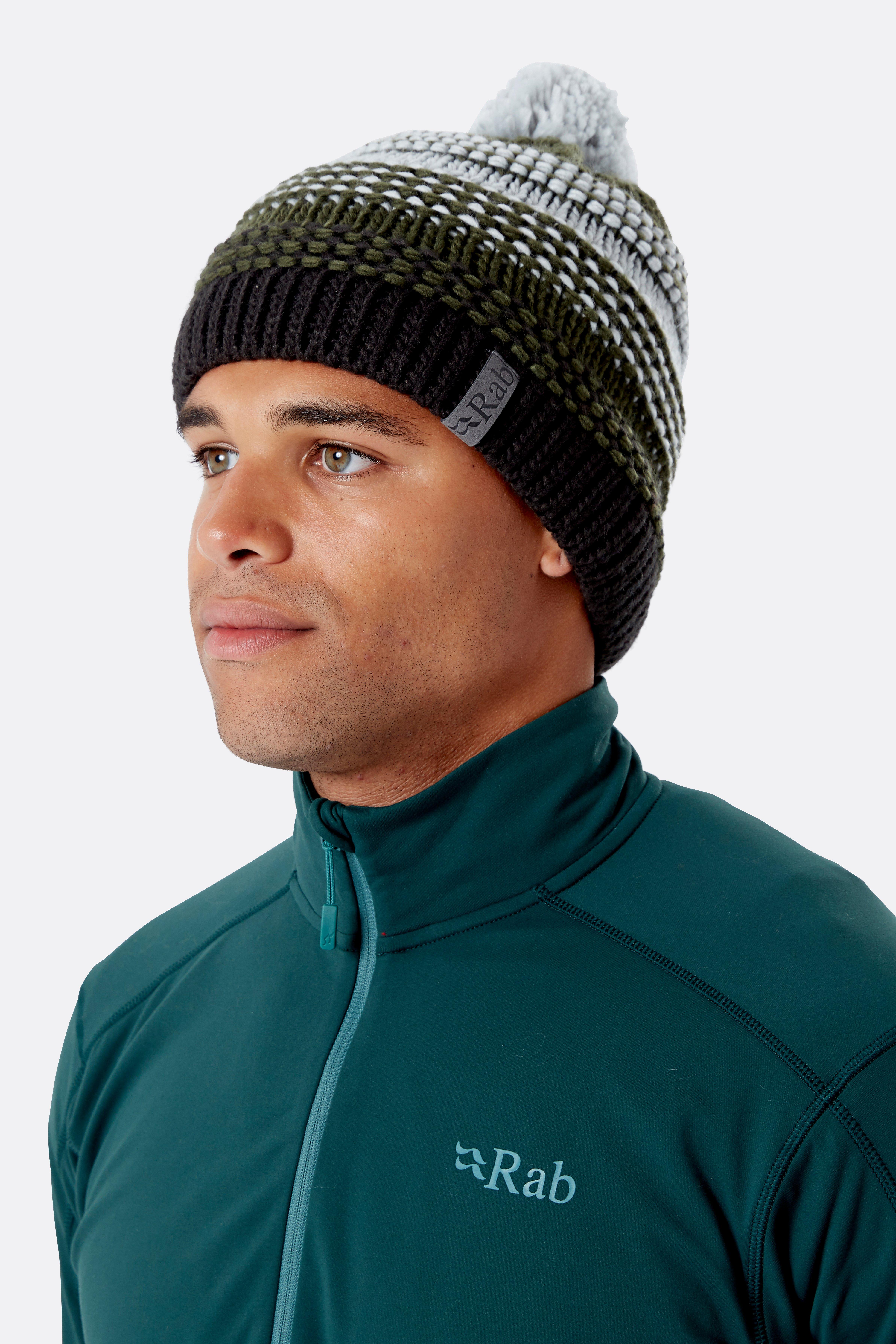 Knitted Hat Rab Beanie Mens Rab Elevation Beanie Pine