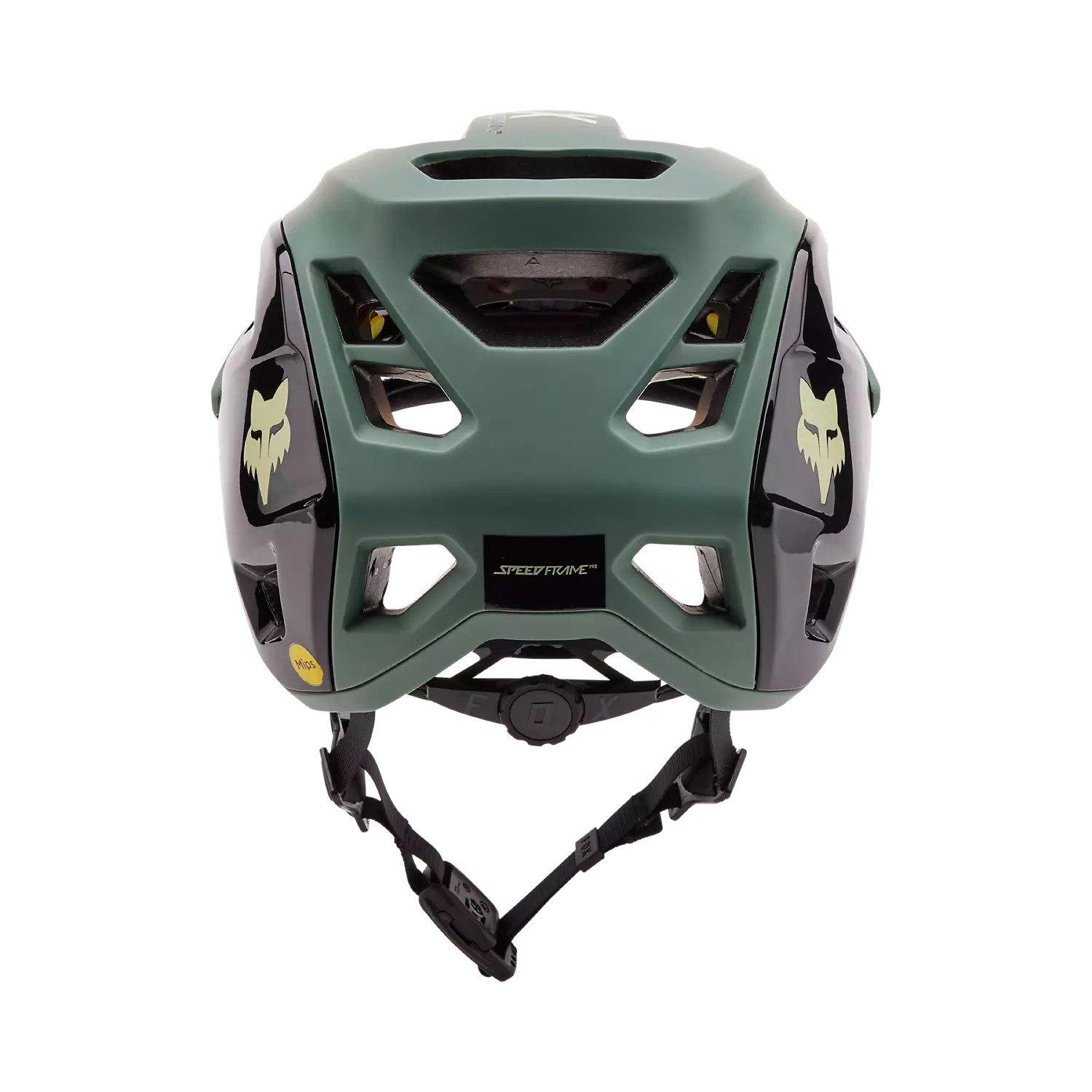 Fox Speedframe Pro MIPs MTB Helmet Green Tiso