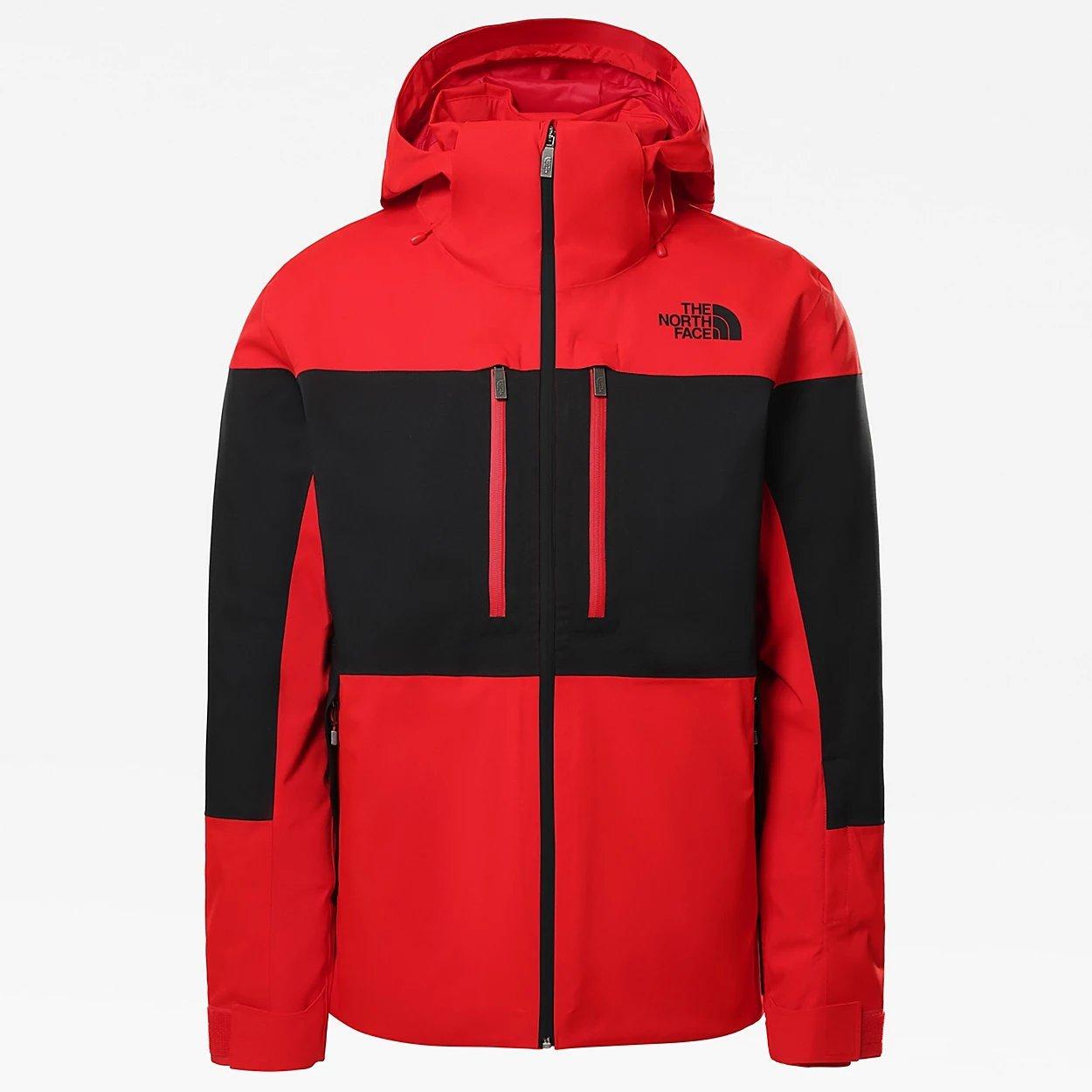 The North Face M Chakal Jacket Fiery Red/Tnf Black Vestes ski