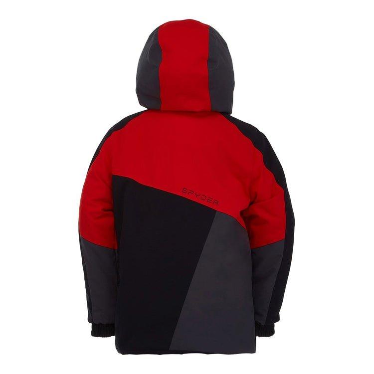 Black and outlet red spyder jacket