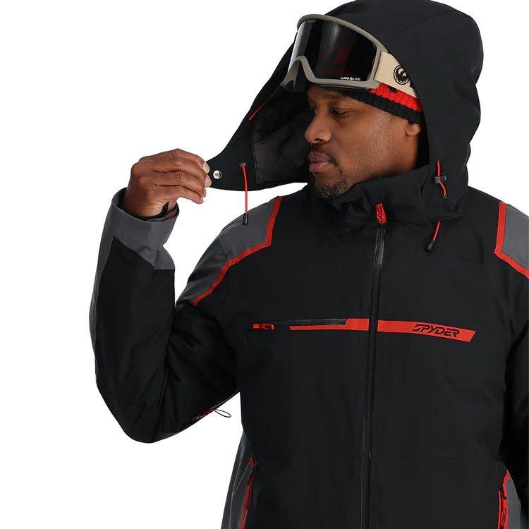 Spyder Men's Bandit Hooded Fleece Jacket - True Navy