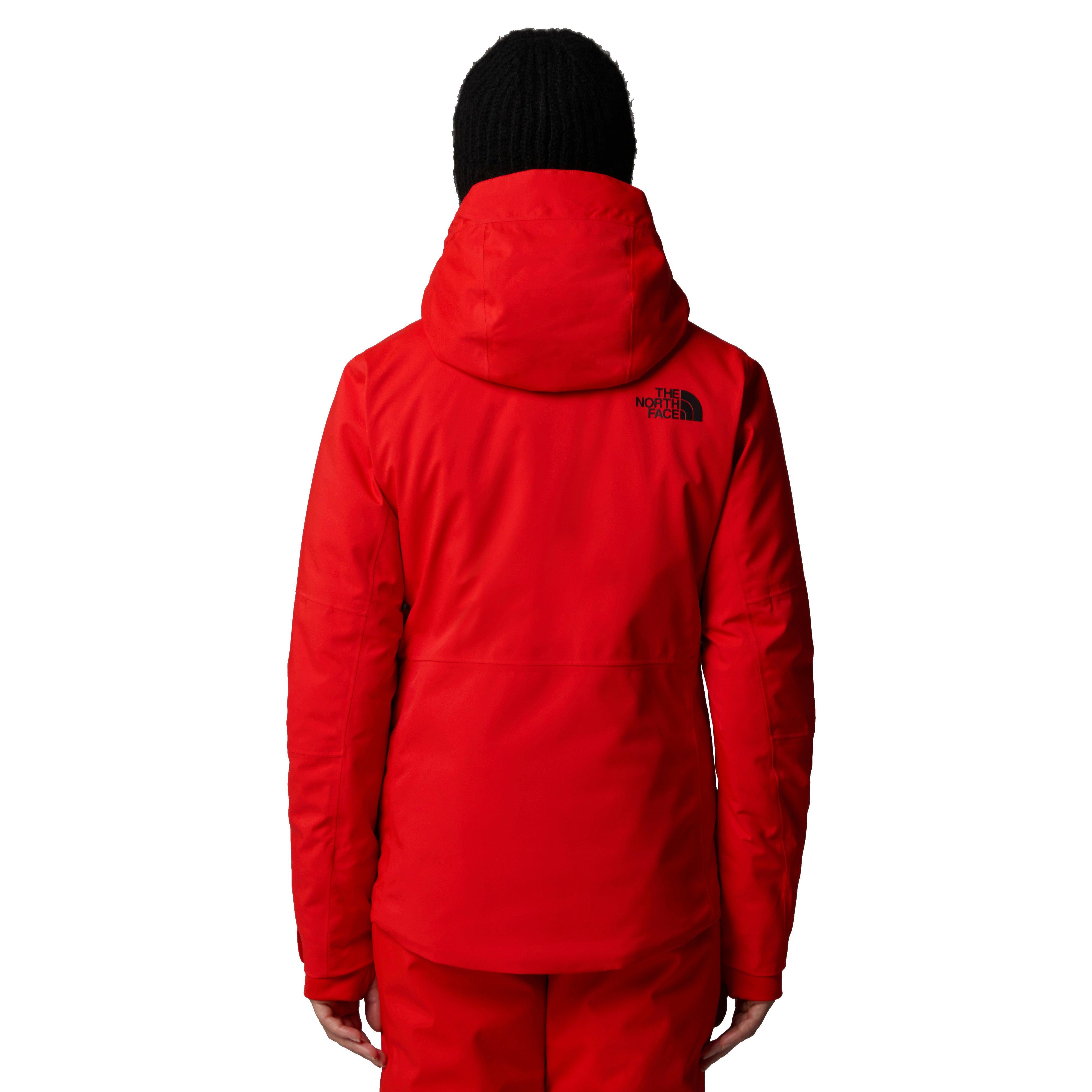 The North Face Women s Lenado Ski Jacket Red Tiso