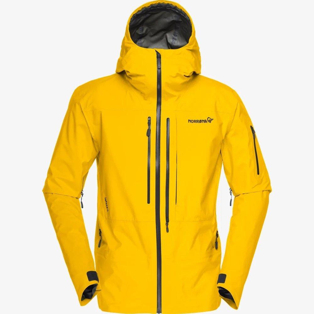 Norrona Men's Lofoten GTX Pro Ski Jacket Yellow