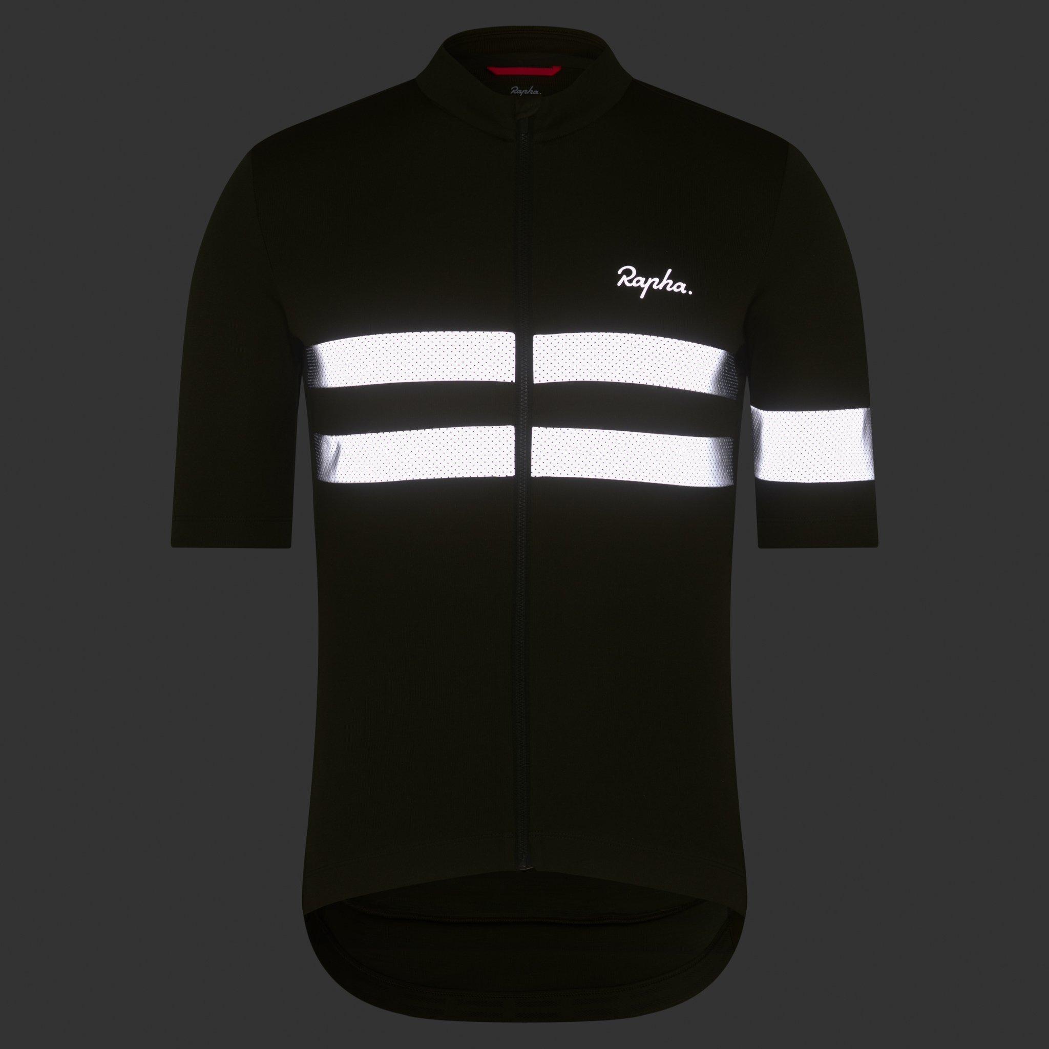 Rapha Men s Brevet Short Sleeve Jersey Green Tiso