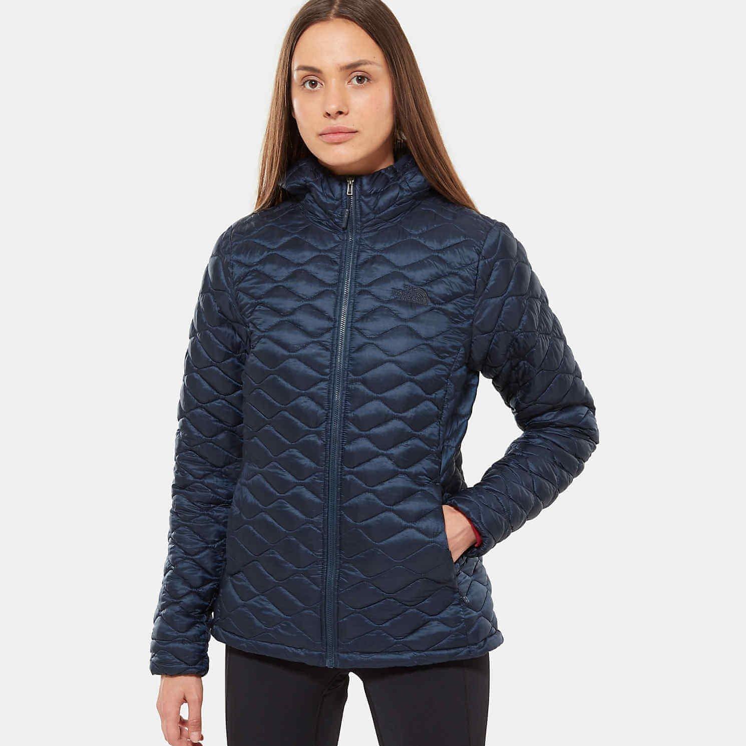 The north face women's 2025 thermoball hoodie urban navy