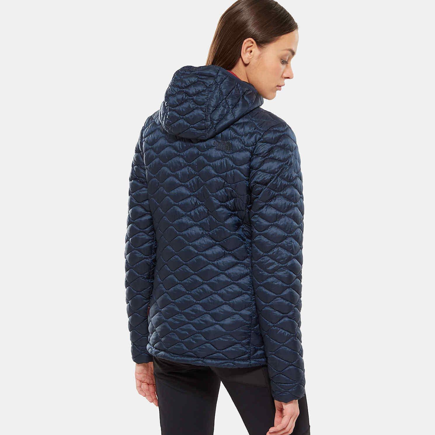 The north face women's 2025 thermoball hoodie urban navy