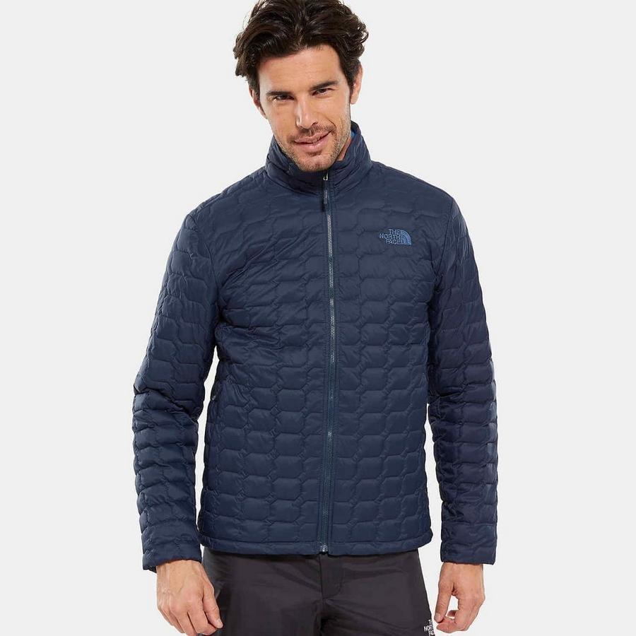 North face hot sale thermoball blue