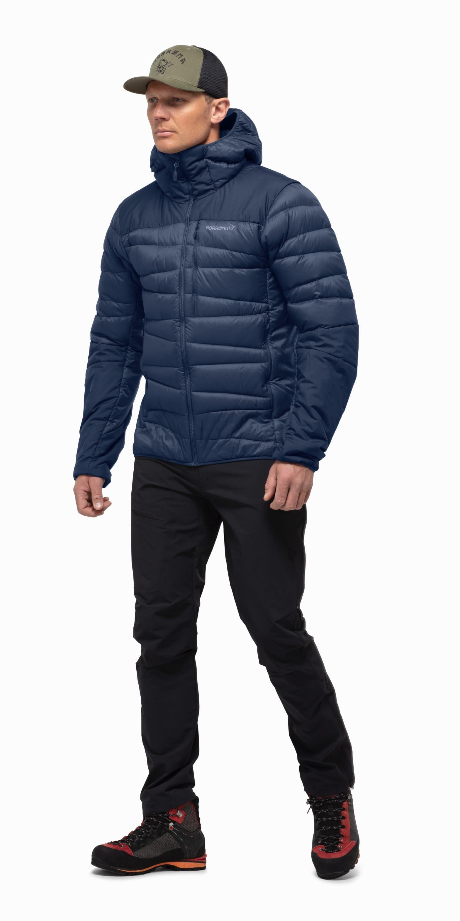 Norrøna falketind 750 down cheap hood jacket