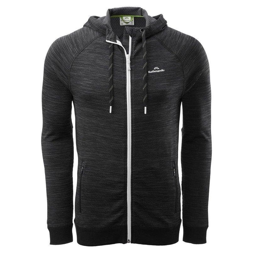 Men s Acota Full Zip Granite Marle Black