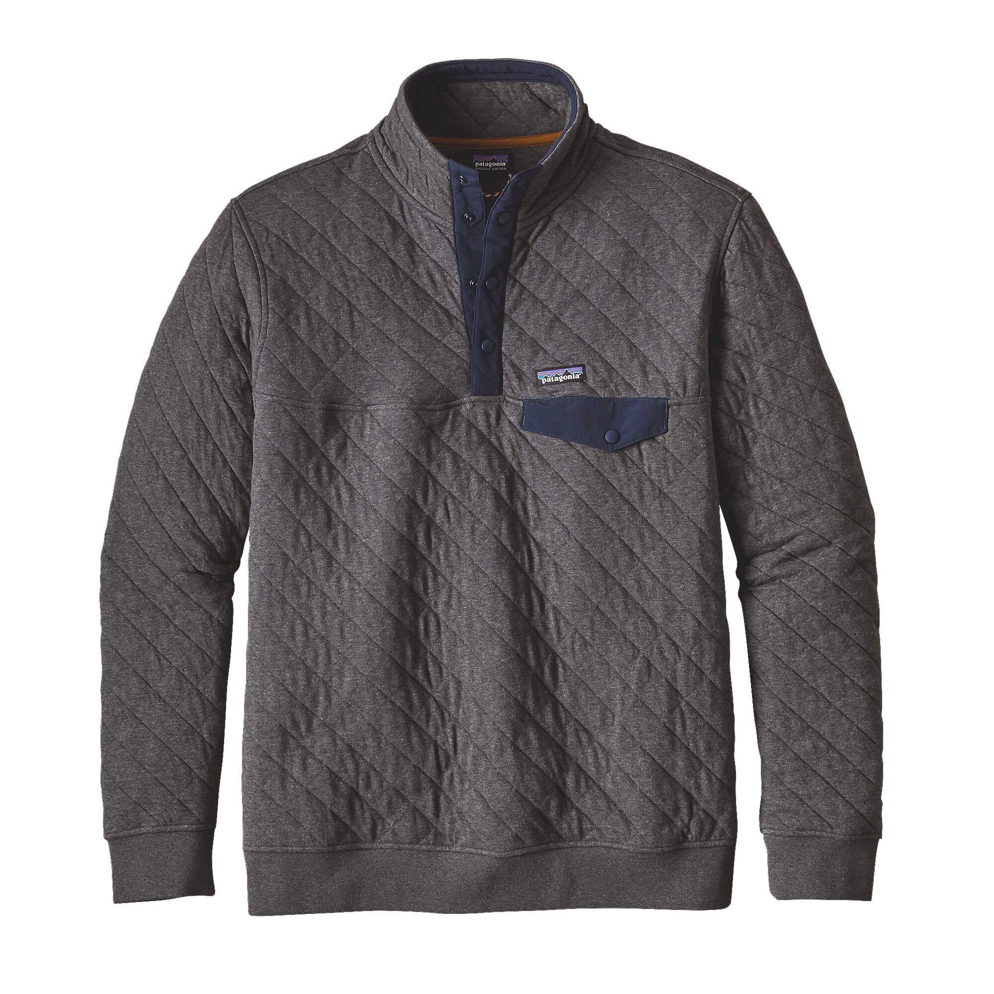 Patagonia men's quilted pullover sale on sale