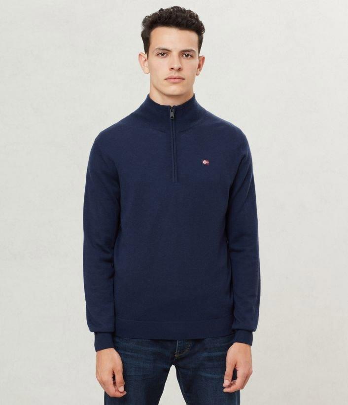 Men's Damavand Half Zip Wool Jumper