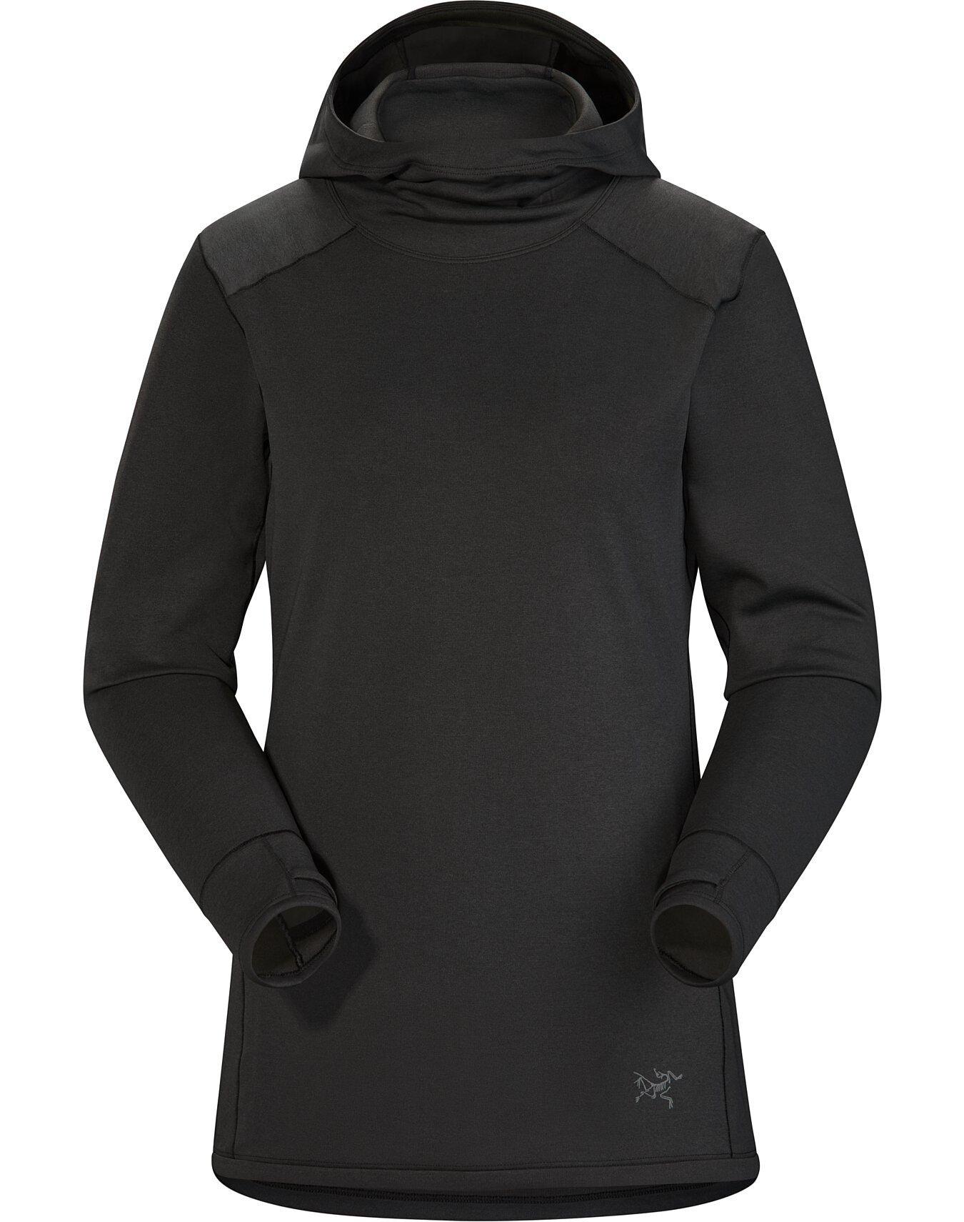 Arc'Teryx - Women's Motus AR Hoody - Black / Heather | Women's Hoodys |  Tiso UK
