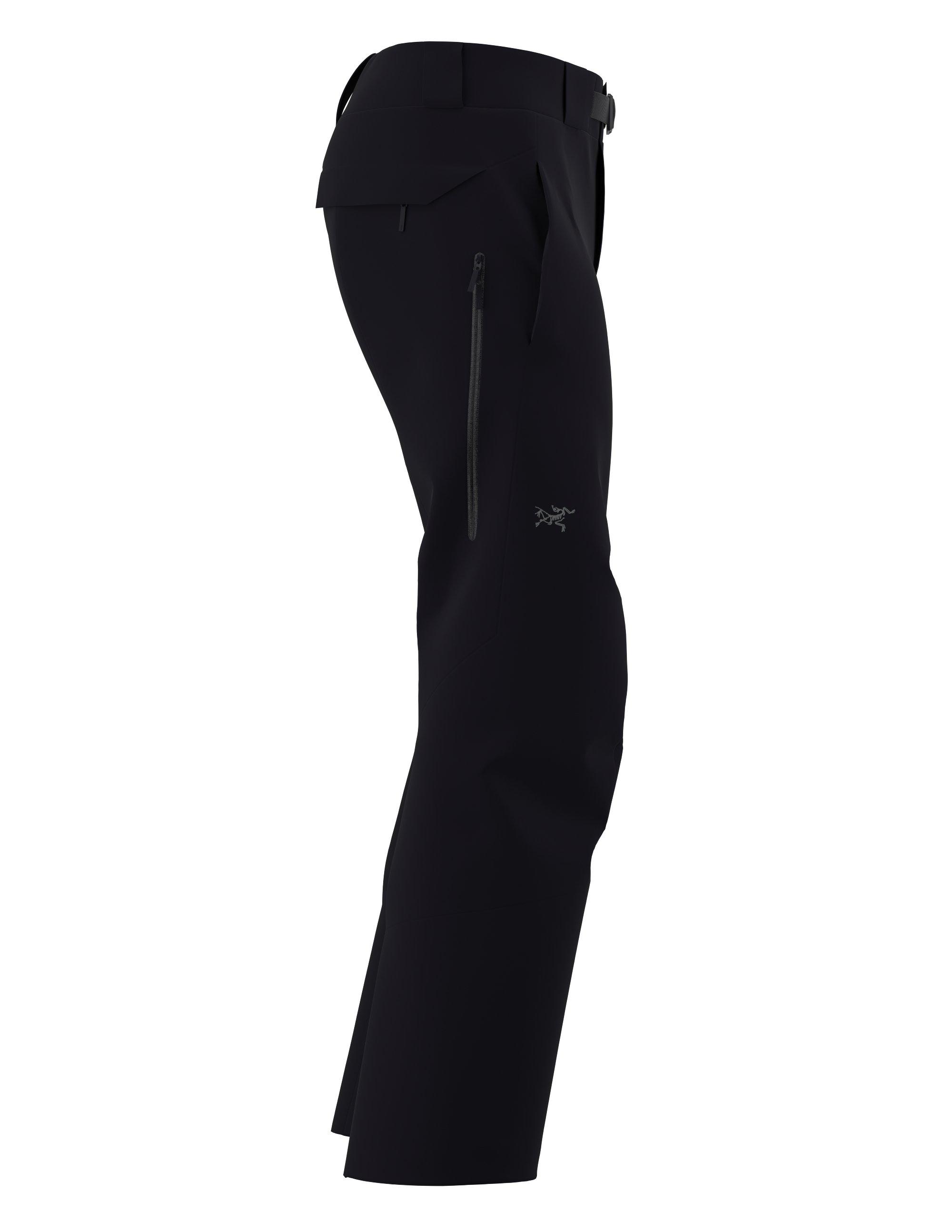 Arcteryx Mens Macai GoreTex Insulated Ski Pants Black Tiso