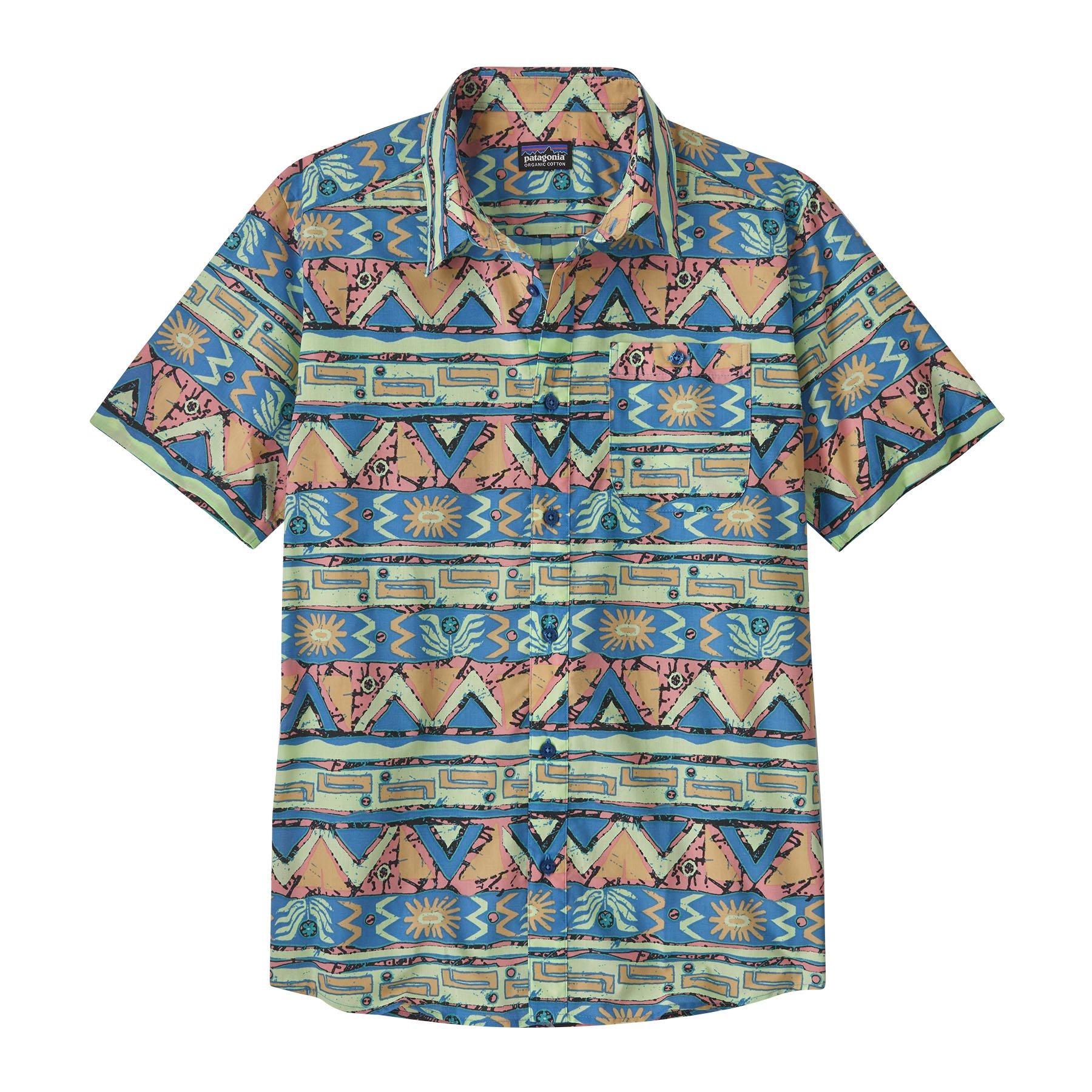Patagonia teal shirt sales