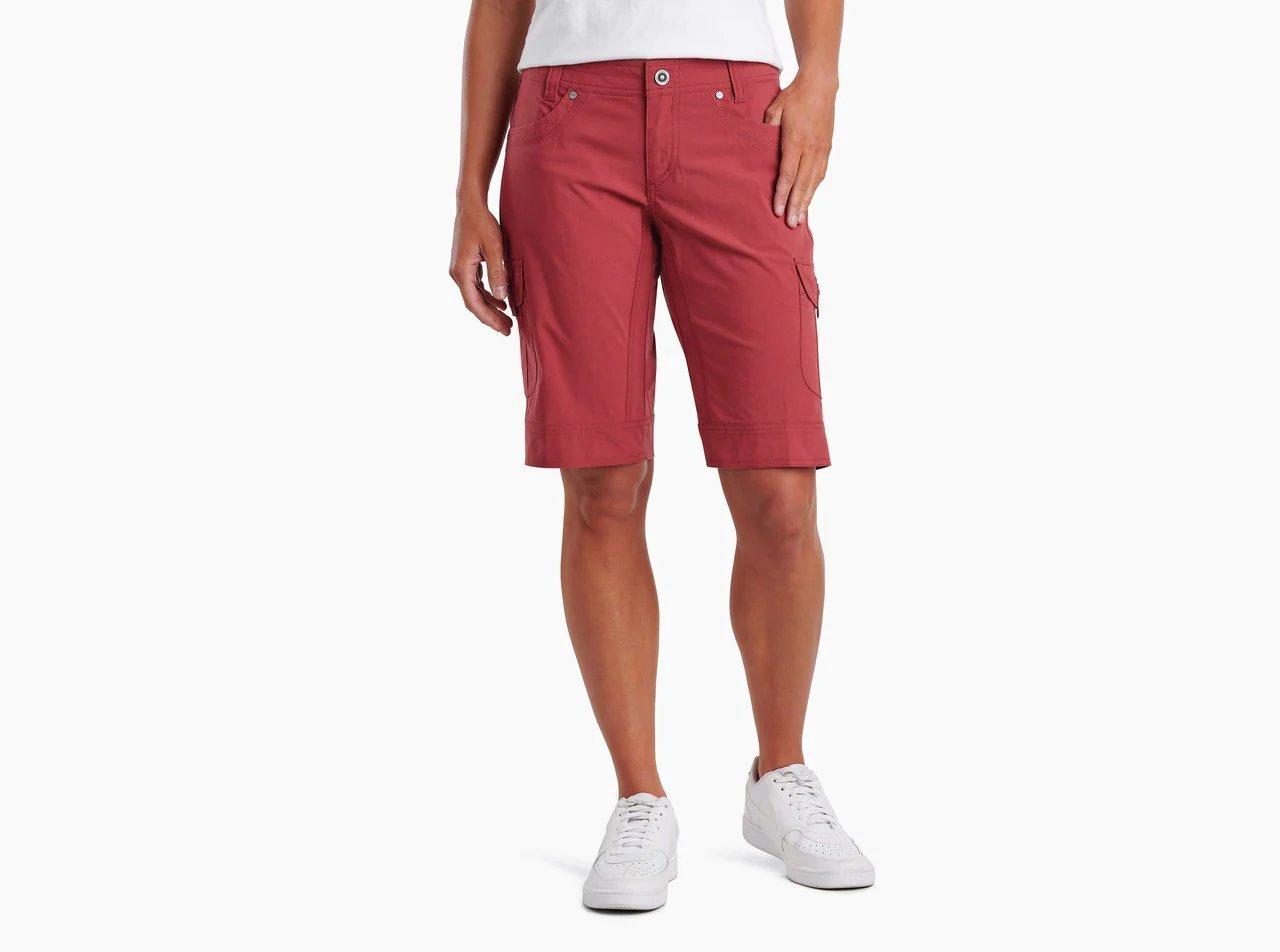 Red cargo 2024 shorts womens