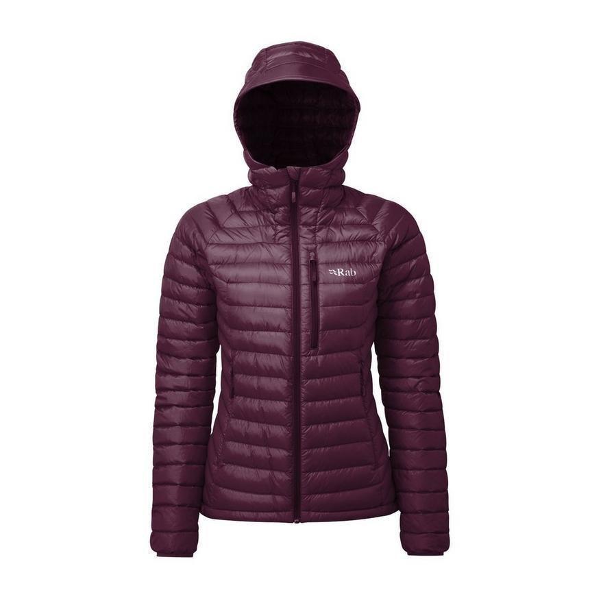 Rab Women's Microlight Alpine Jacket Purple Tiso