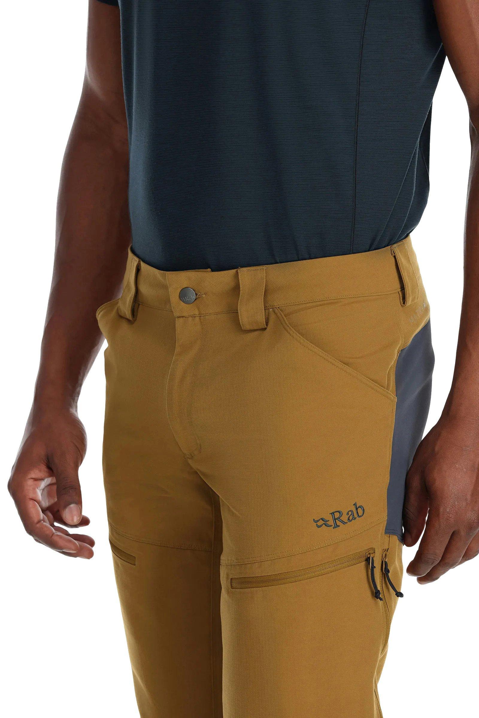 Rab Men's Lochan Pants (Short) Yellow Tiso