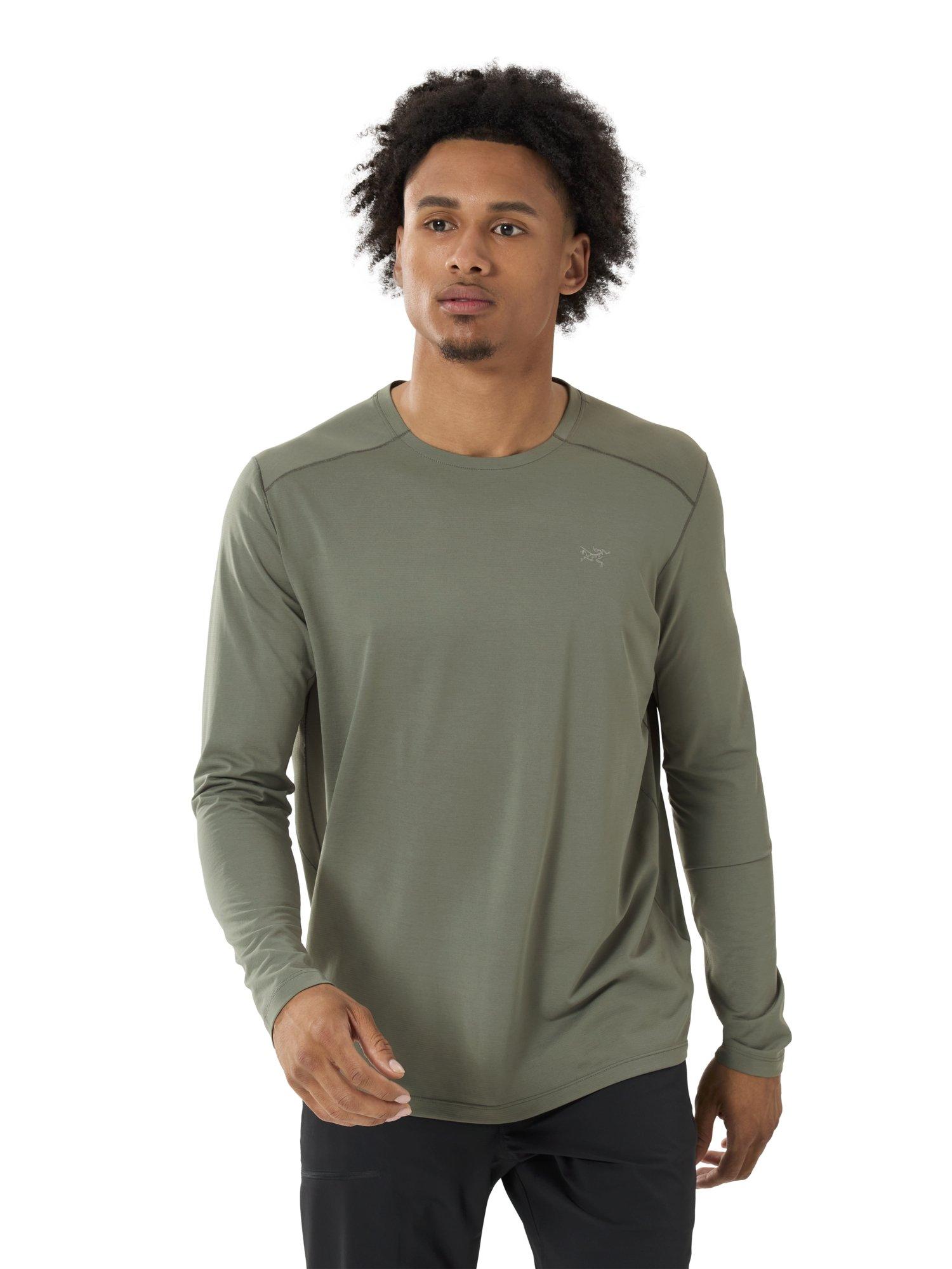 Arc'teryx Men's Cormac Crew Long Sleeve T-Shirt - Forage Heather