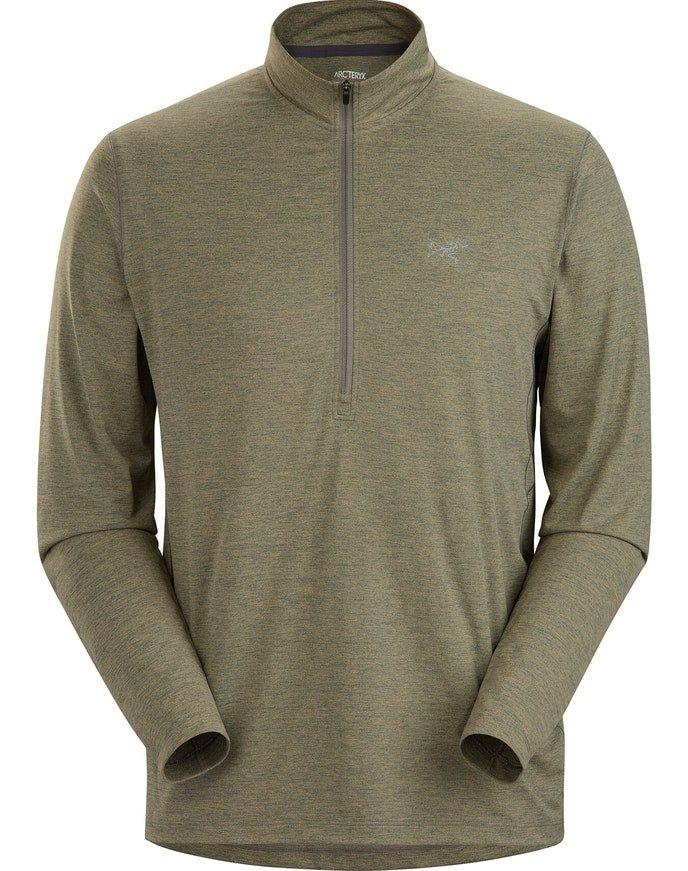 Men's Arc'teryx Cormac Zip Neck | Technical T-Shirts | Tiso UK