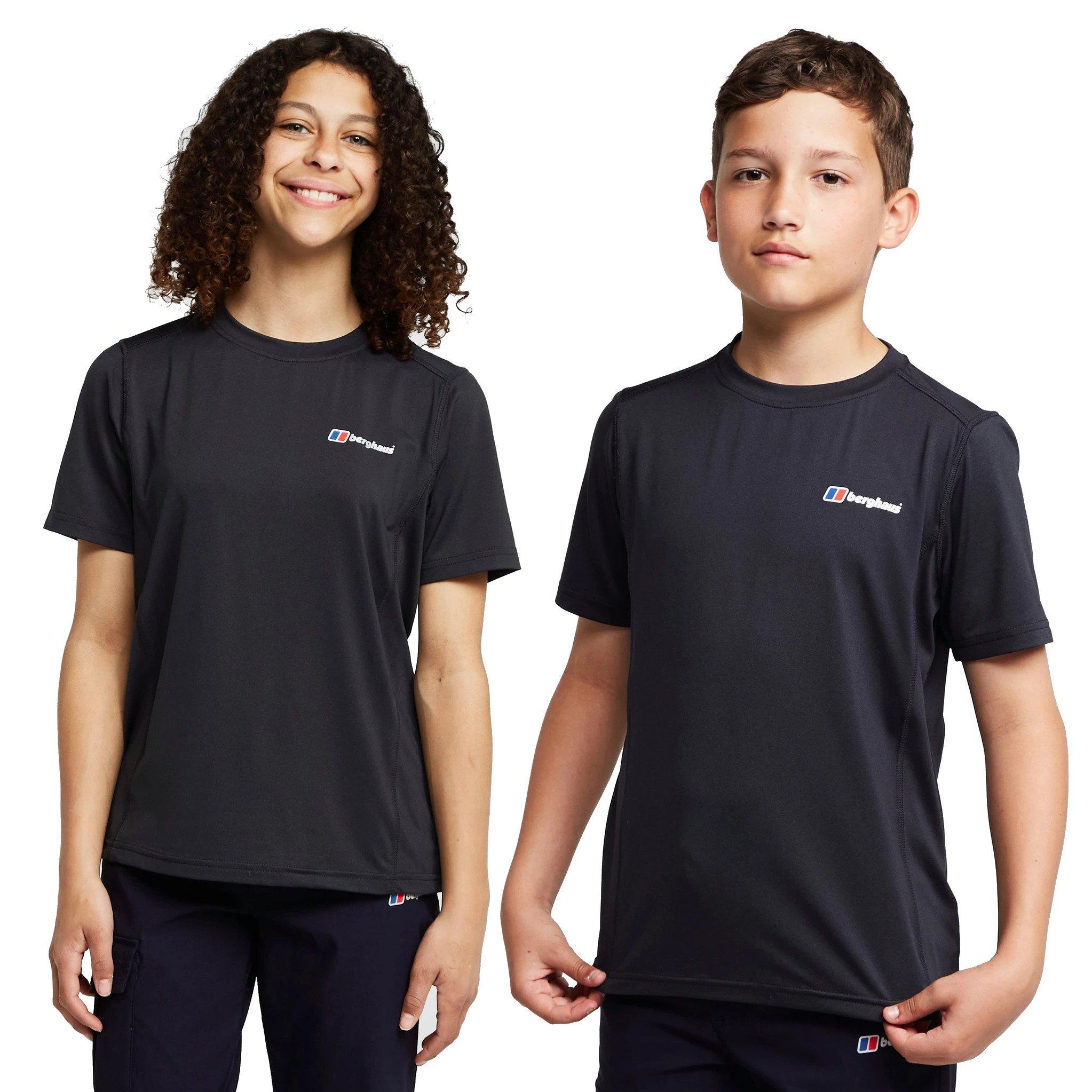 Kids Logo Tech T Shirt Black