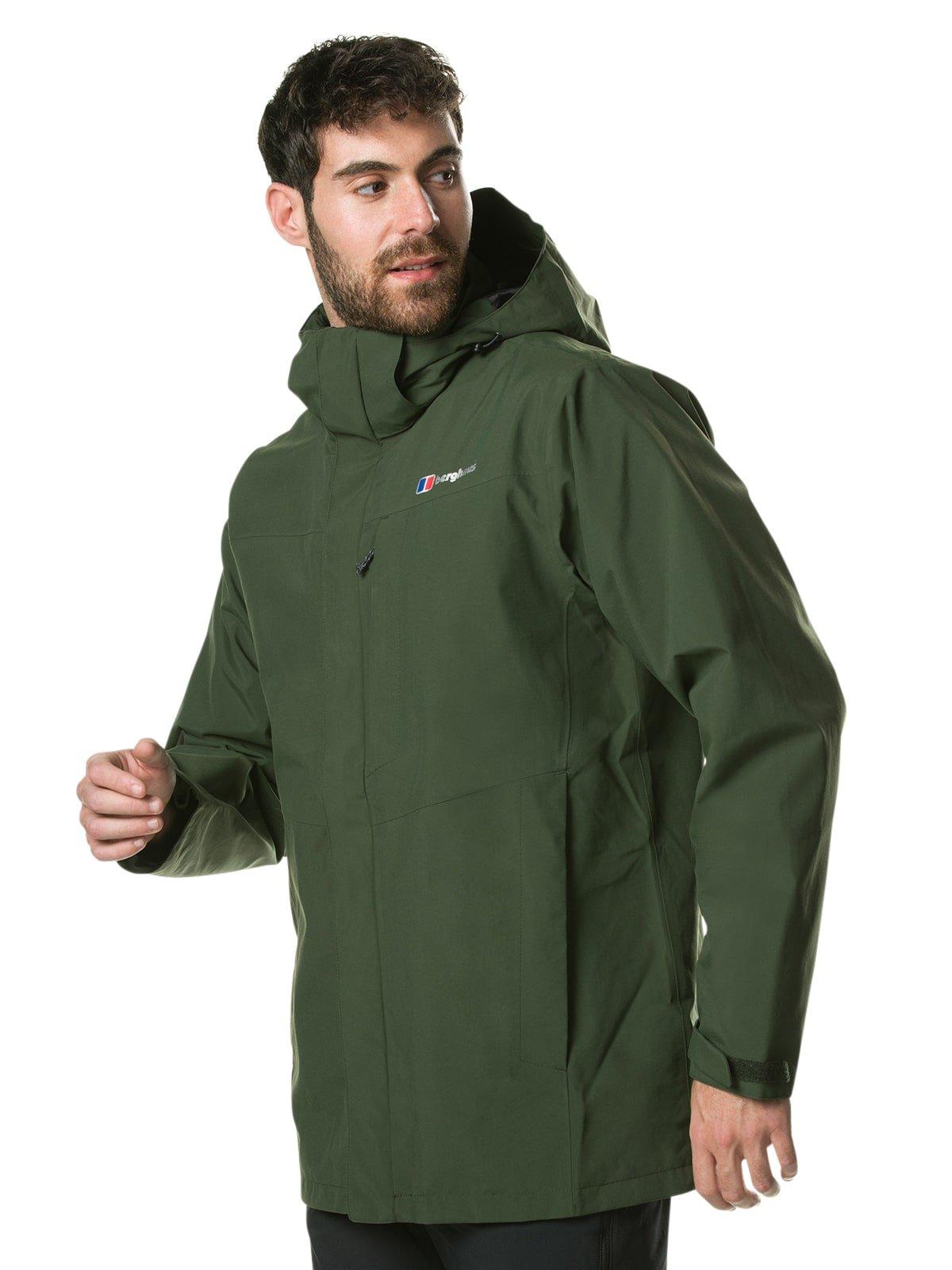 Men's hillwalker long interactive waterproof outlet jacket