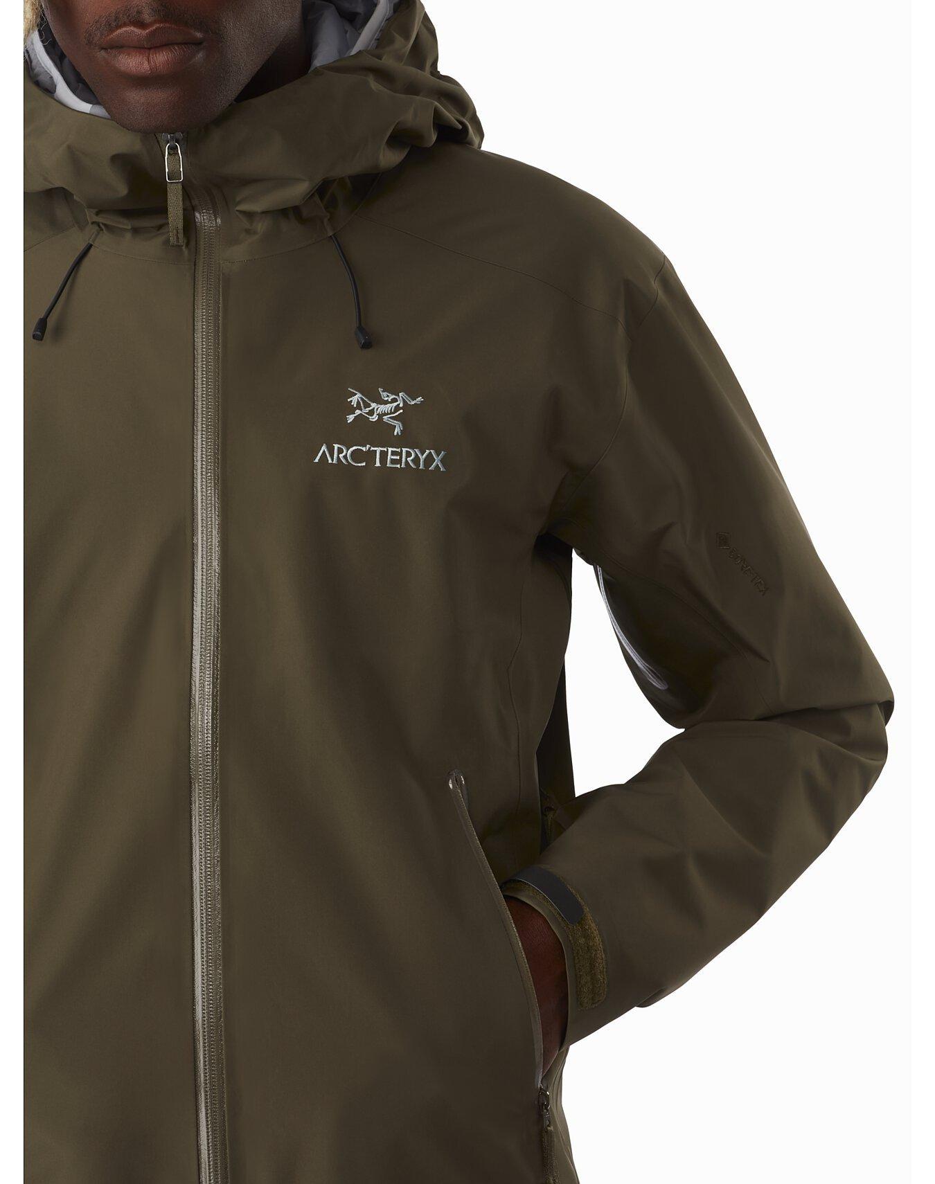 arc'teryx brown jacket