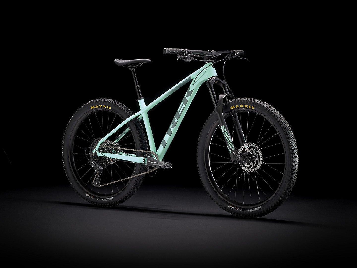 Trek Roscoe Hardtail Mountain Bike 2021 Green Hardtail Mountain Bikes  Tiso UK - Main Image