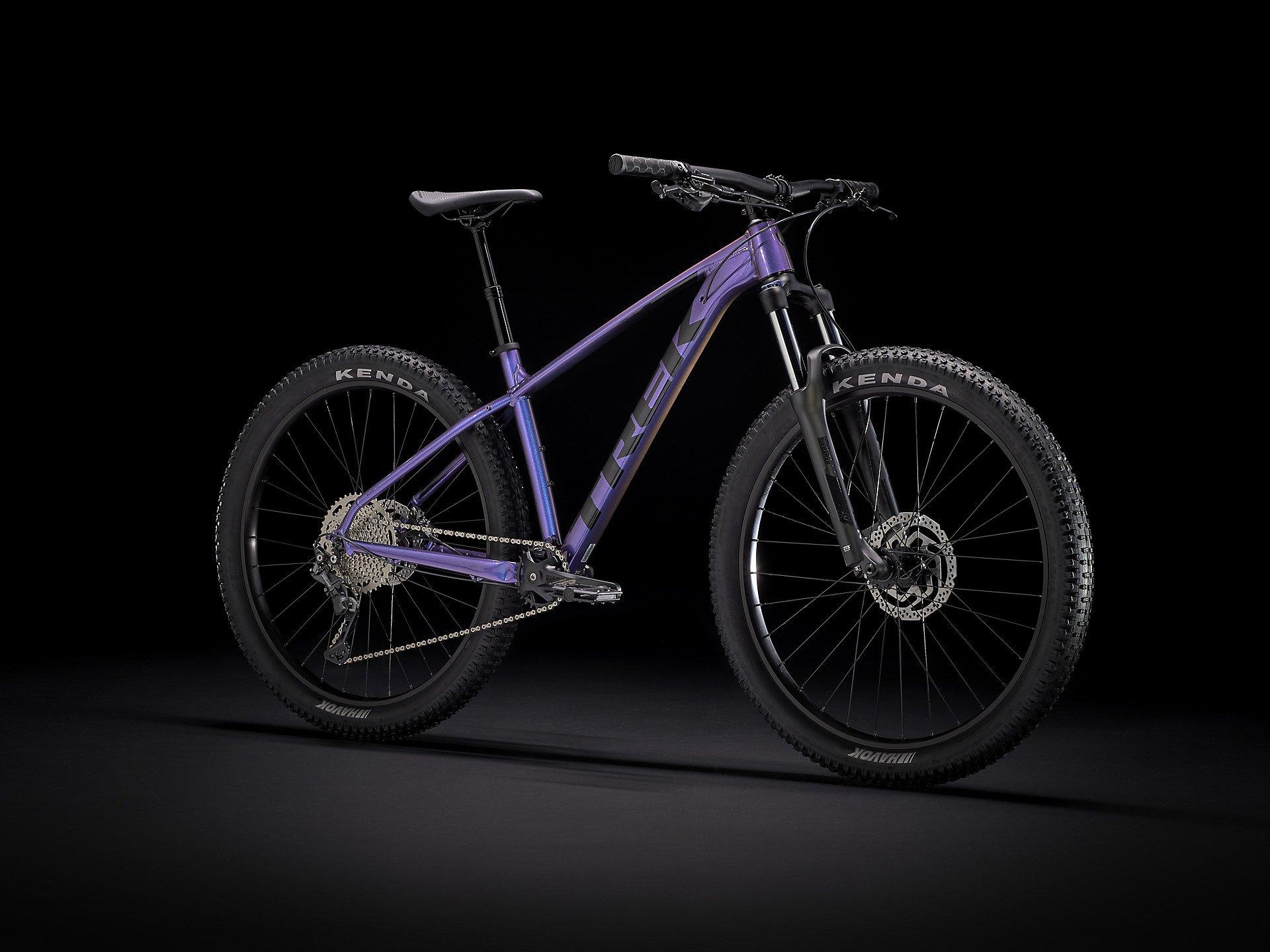 Trek Roscoe Hardtail Mountain Bike 2021 Purple Hardtail Mountain Bikes  Tiso UK