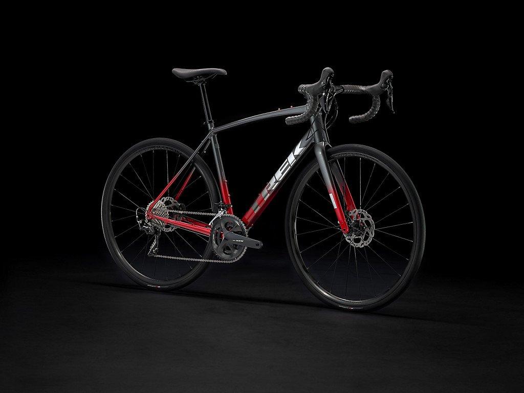 Trek Domane AL Gen Road Bike Grey Red Fade Tiso