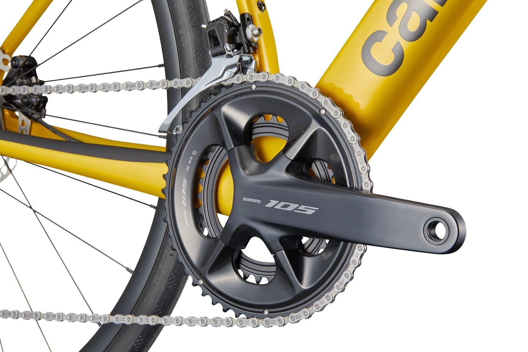 Cannondale Synapse Carbon 5 Road Bike in Yellow | Tiso