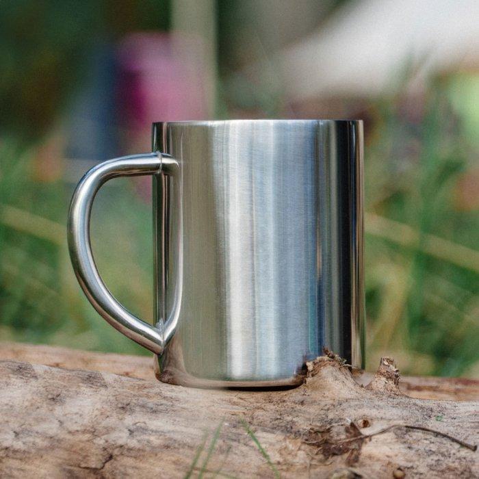 Natural Instincts Stainless Steel Mug 300ml | Outdoor Warehouse