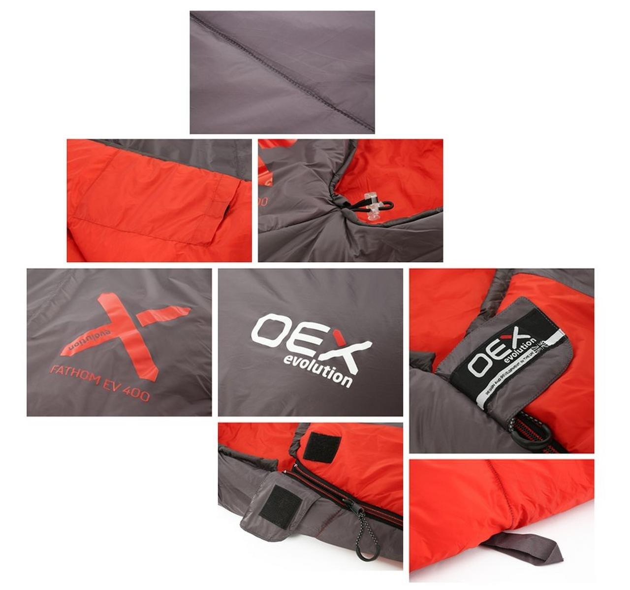 Oex fathom ev 400 sleeping bag sale