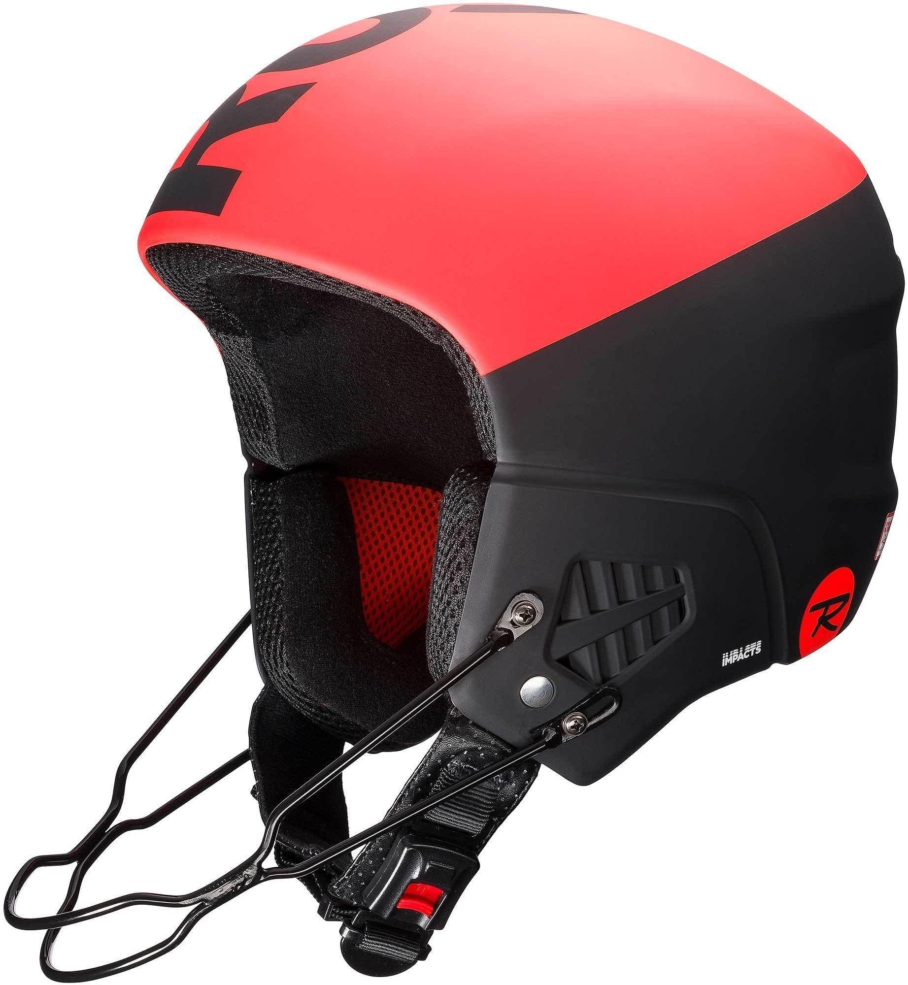 Hero 9 Blaze Ski Race Helmet Black Red